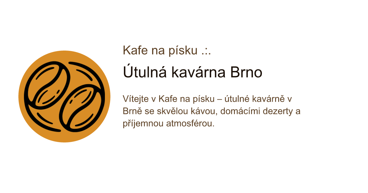 Kafe na písku - kávový kutloch