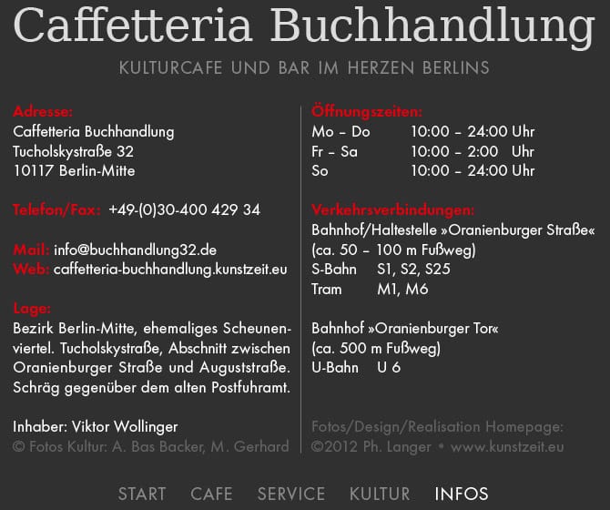 Cafe Buchhandlung