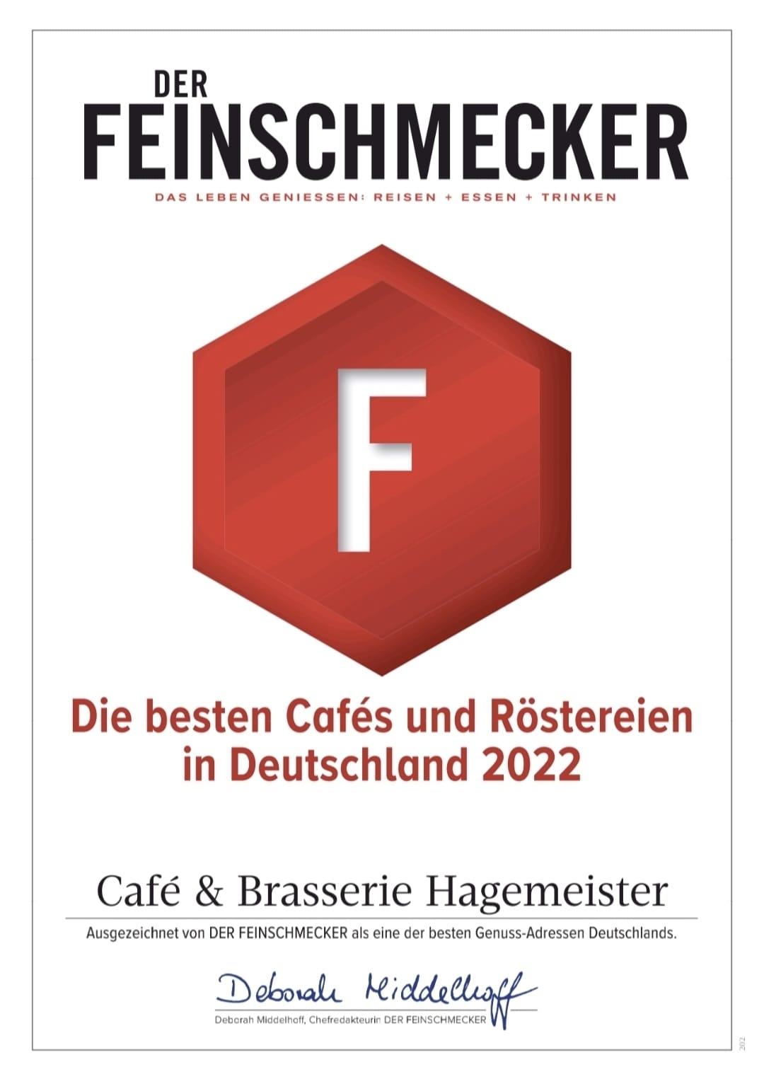 Café und Brasserie Hagemeister