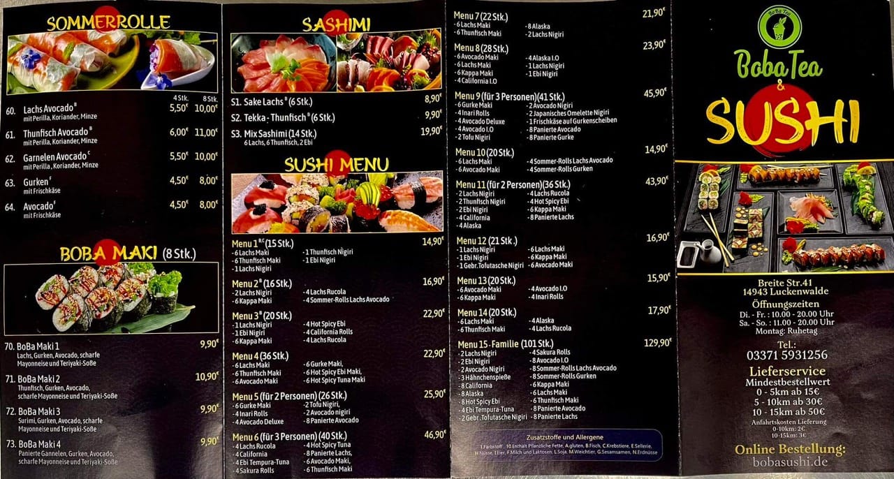 BoBa Tea & Sushi Luckenwalde photo 2