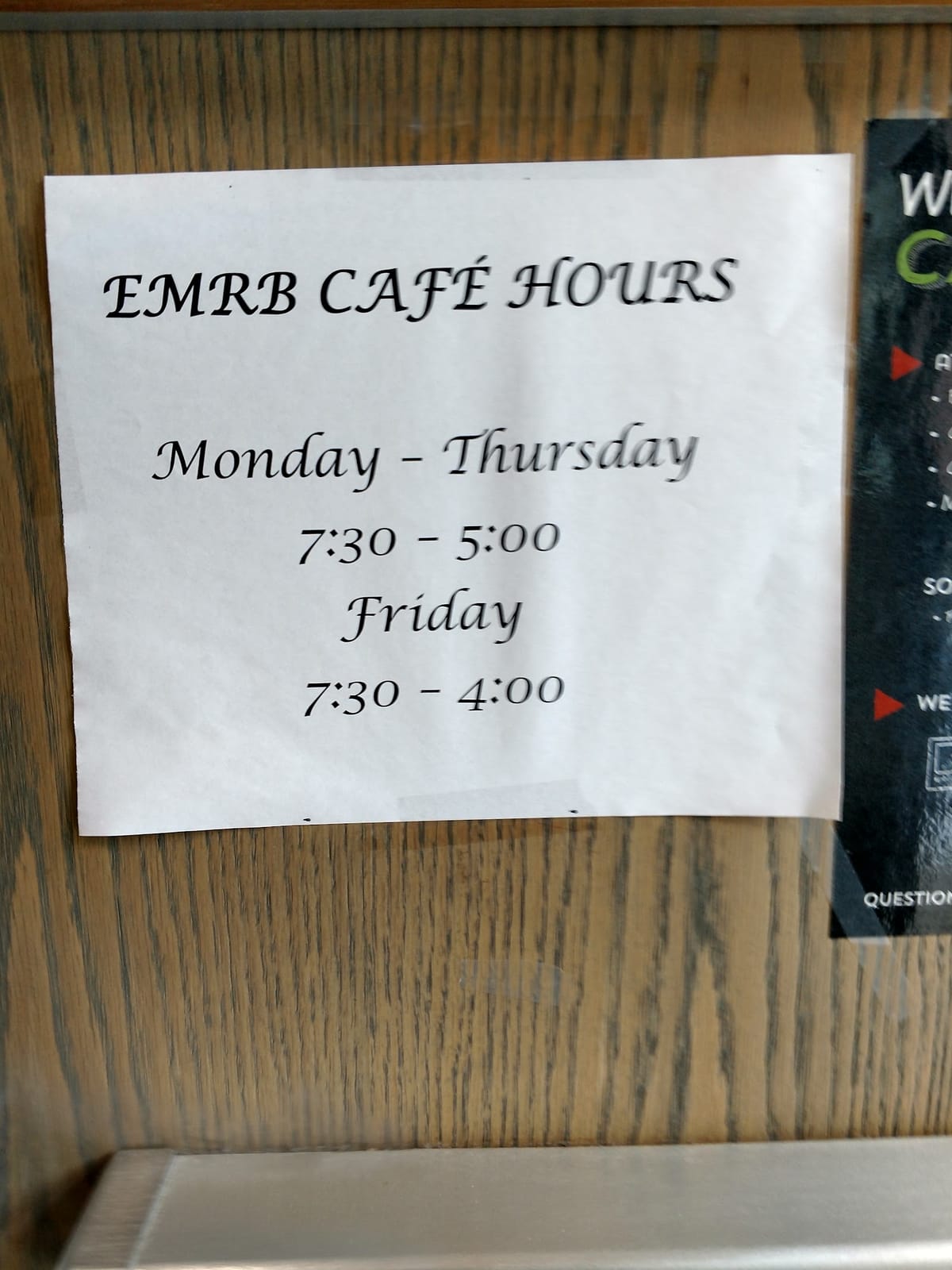 EMRB Cafe