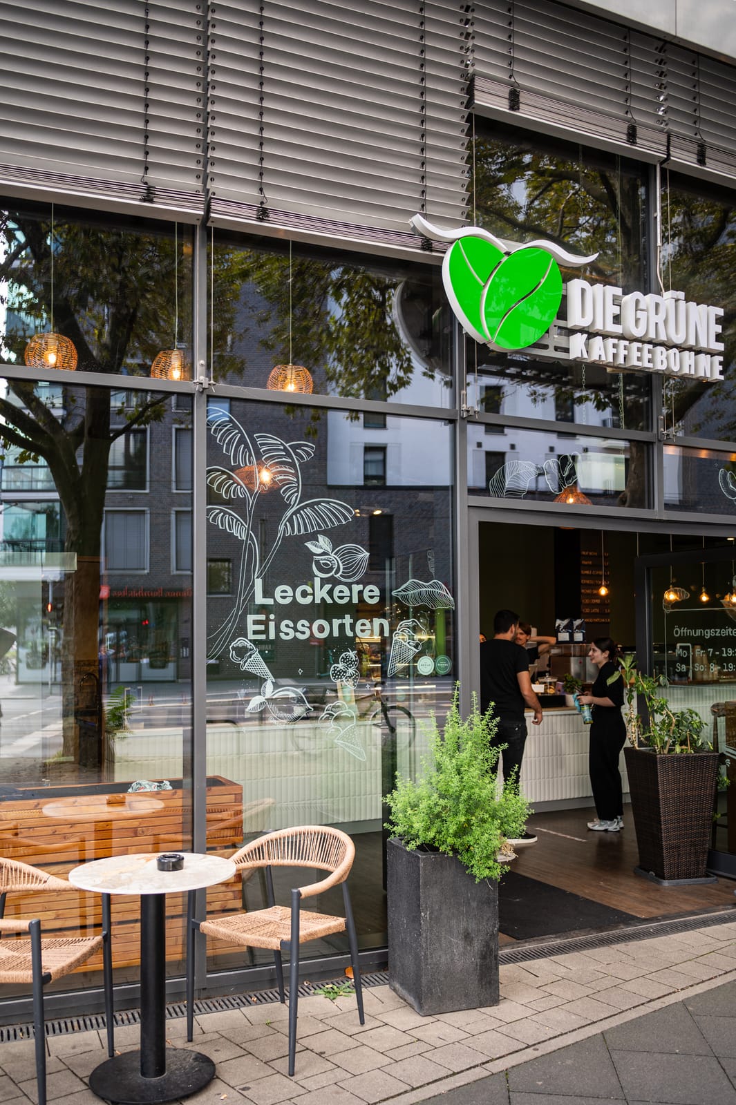 Die grüne Kaffeebohne