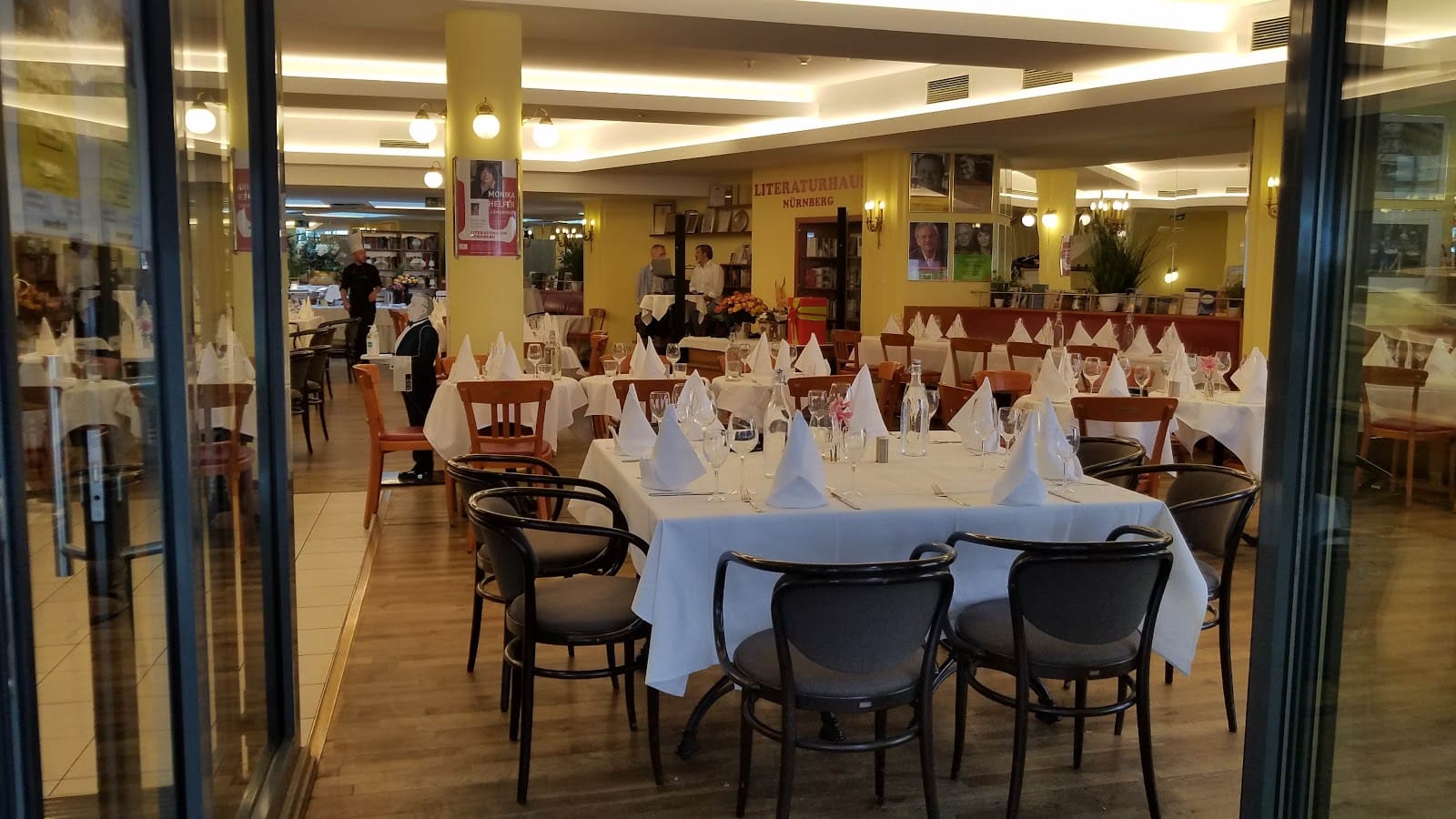 Café und Restaurant im Literaturhaus