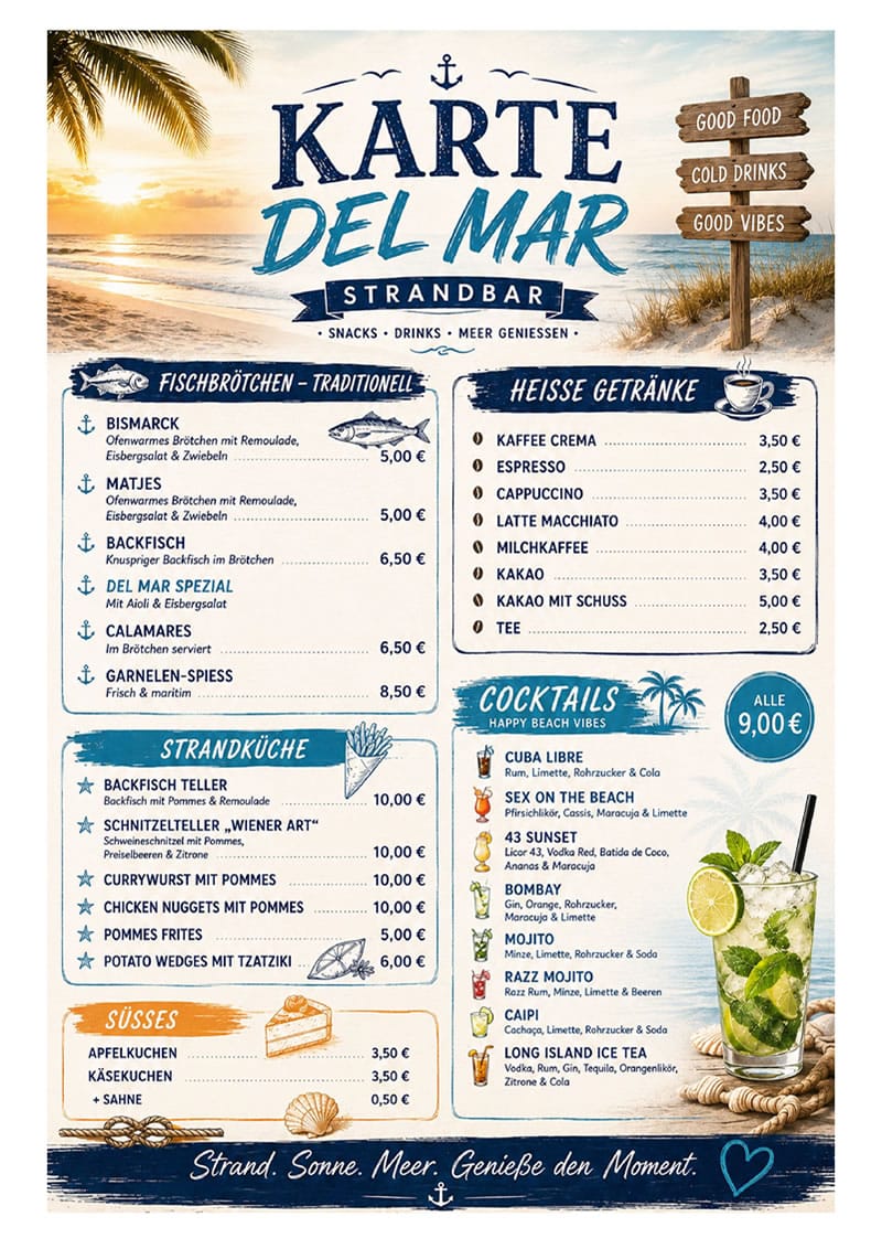 del Mar, Bistro