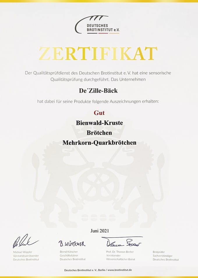 De' Zille-Bäck
