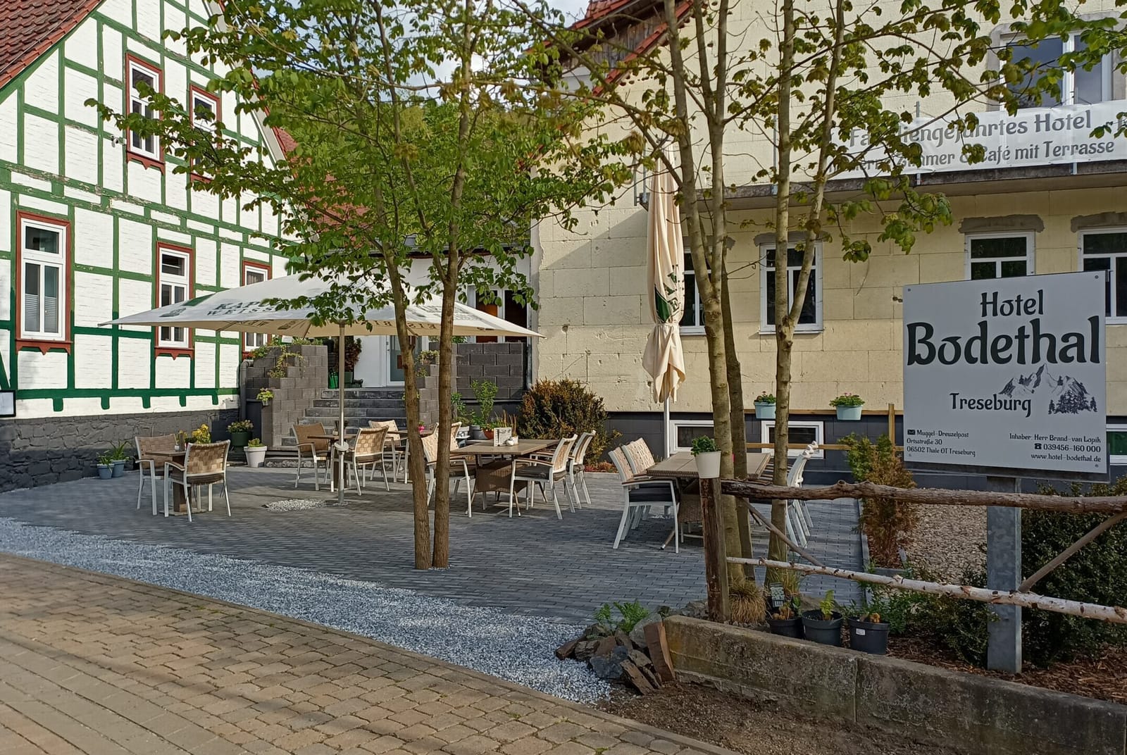 Cafe im Hotel Bodethal