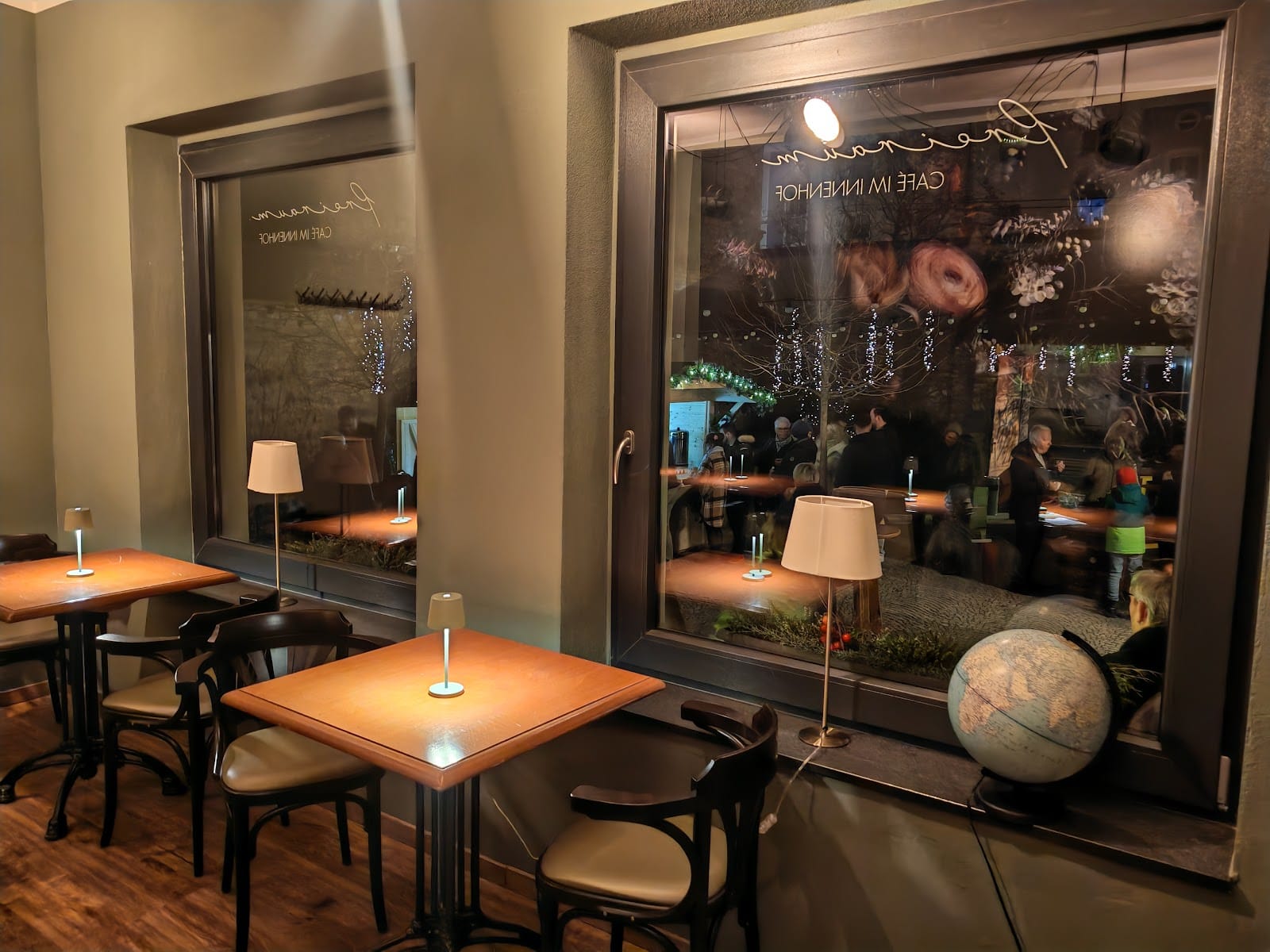 Freiraum Cafe im Innenhof