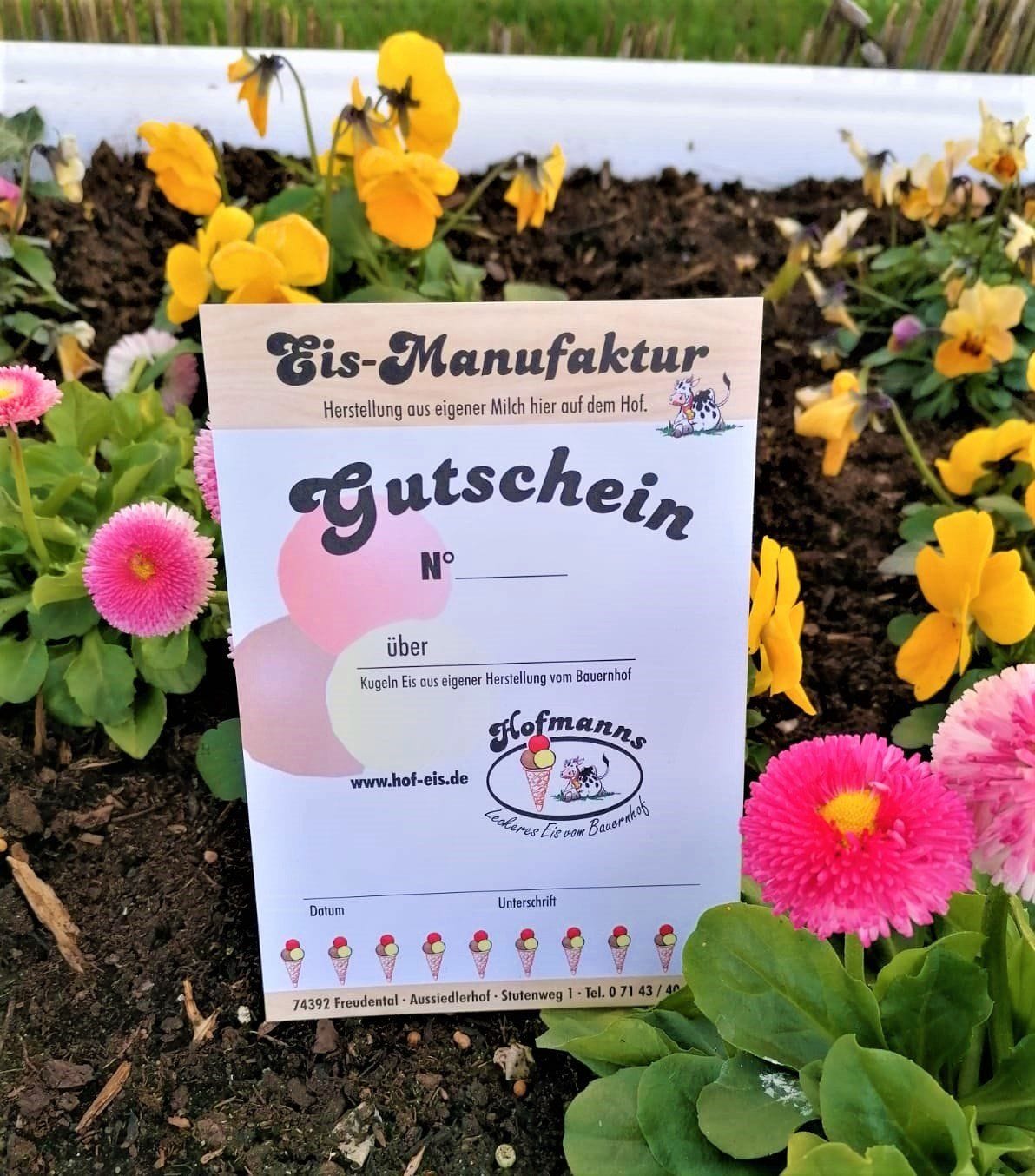Hofmann's Leckeres Eis vom Bauernhof