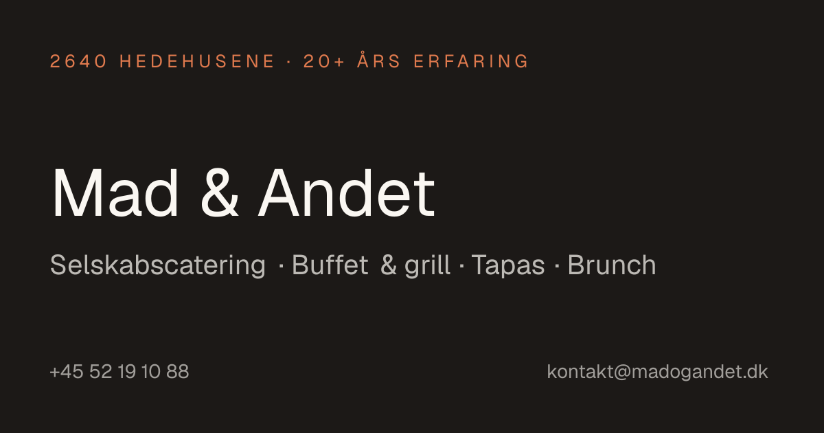 Mad & Andet