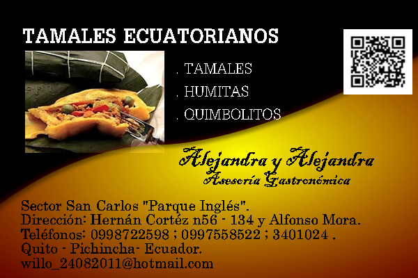 Tamales ecuatorianos