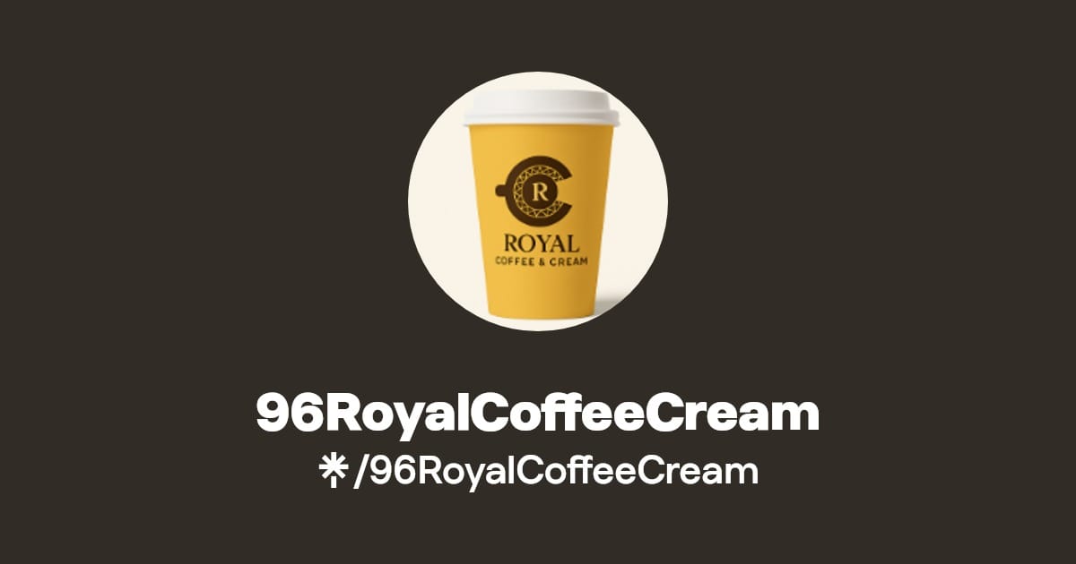 96 Royal Coffee Cream