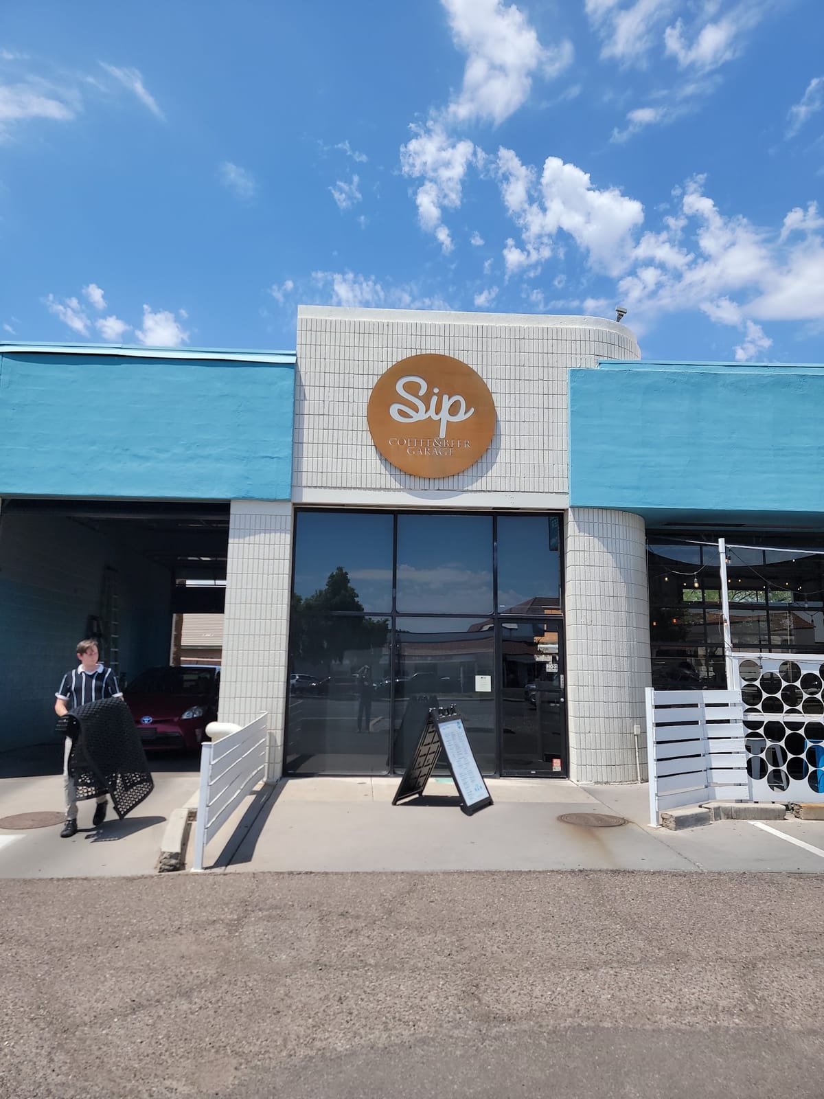 Sip Coffee and Beer Garage
