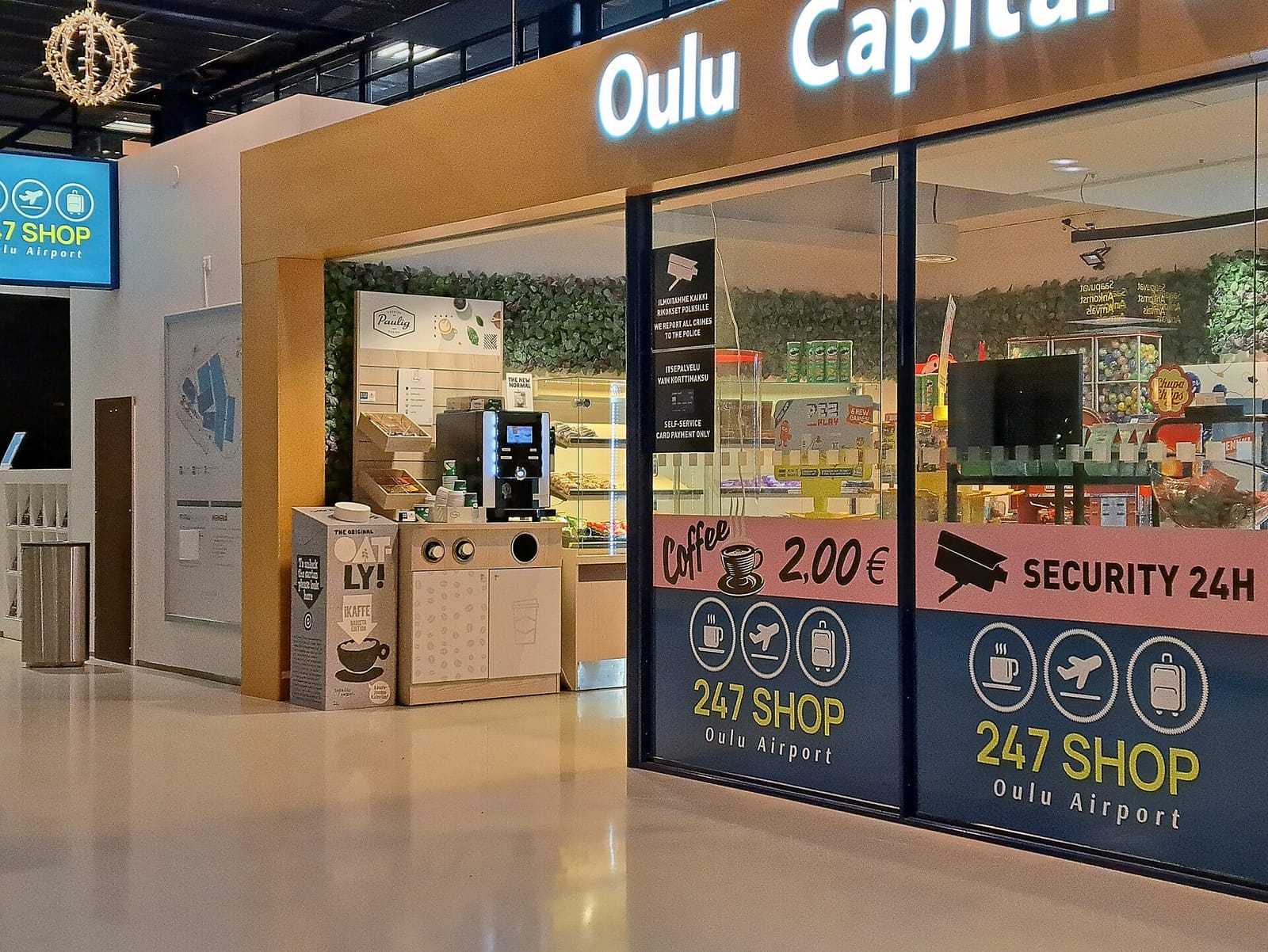 Oulu cafe (landside)