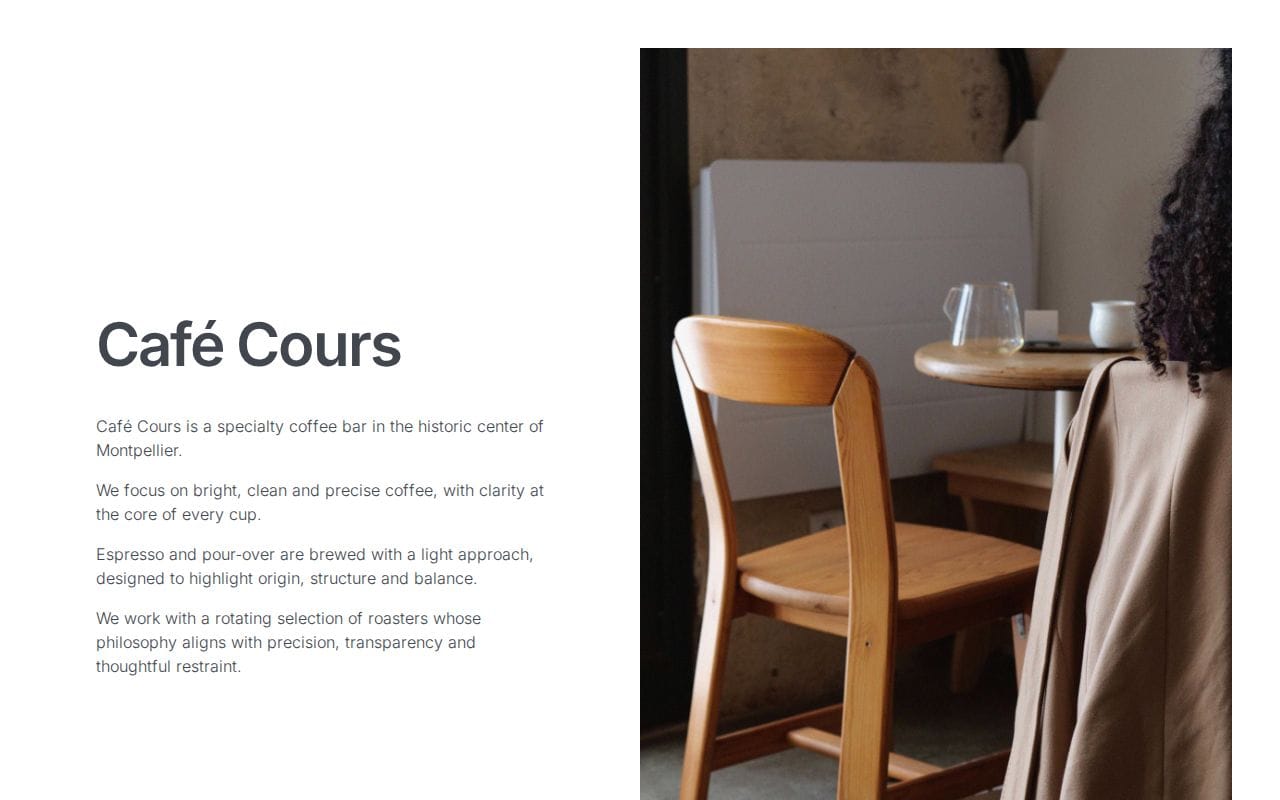 Café Cours photo 2