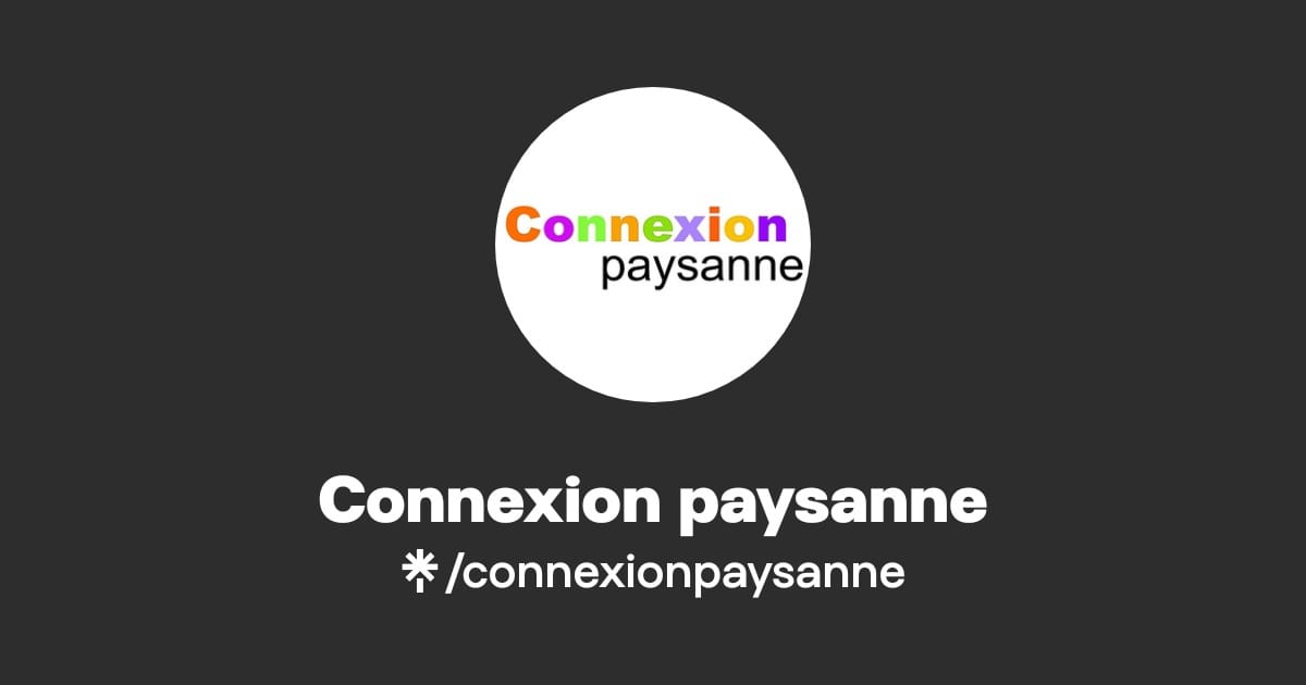 Connexion paysanne