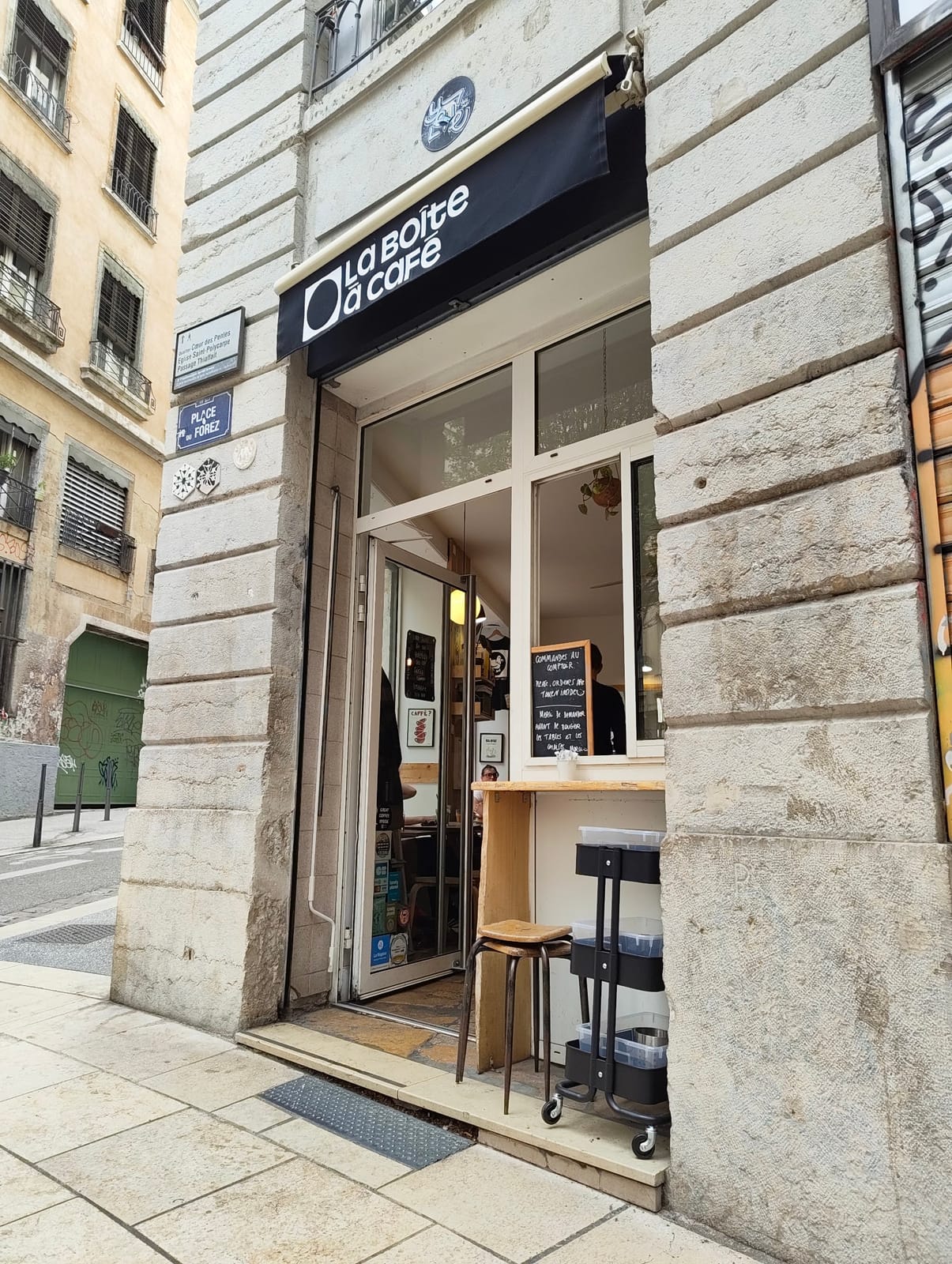 La boîte à café
