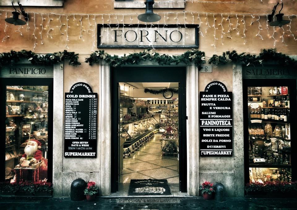 L'antico forno di Piazza Trevi