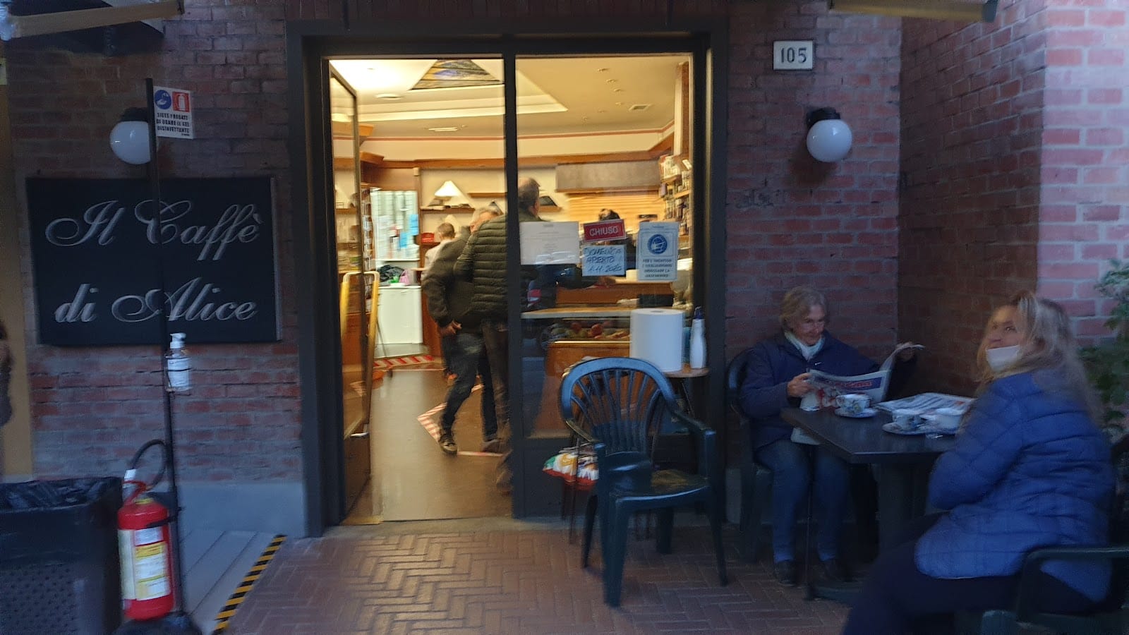 Al caffè di Alice