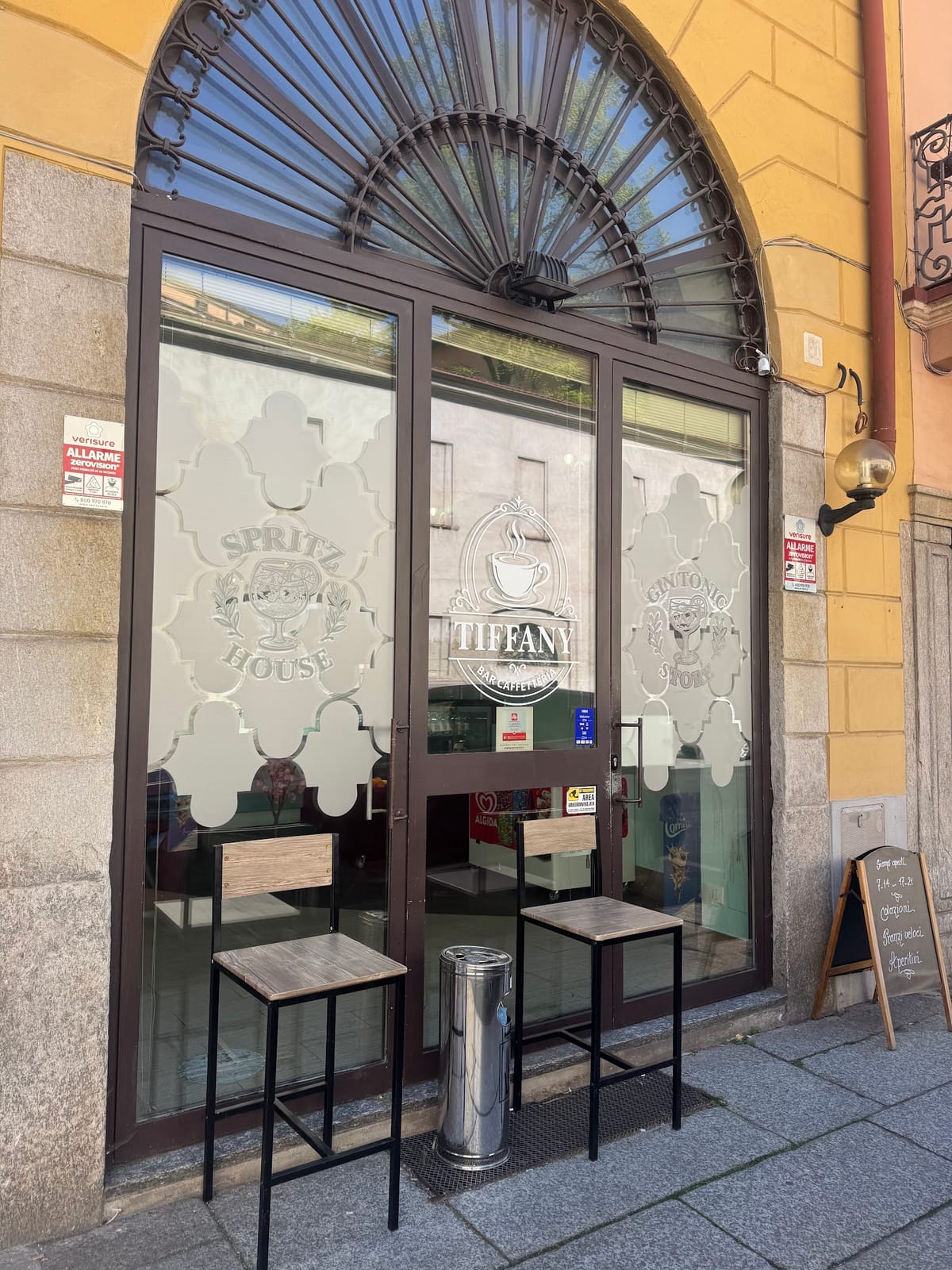 Tiffany bar caffetteria