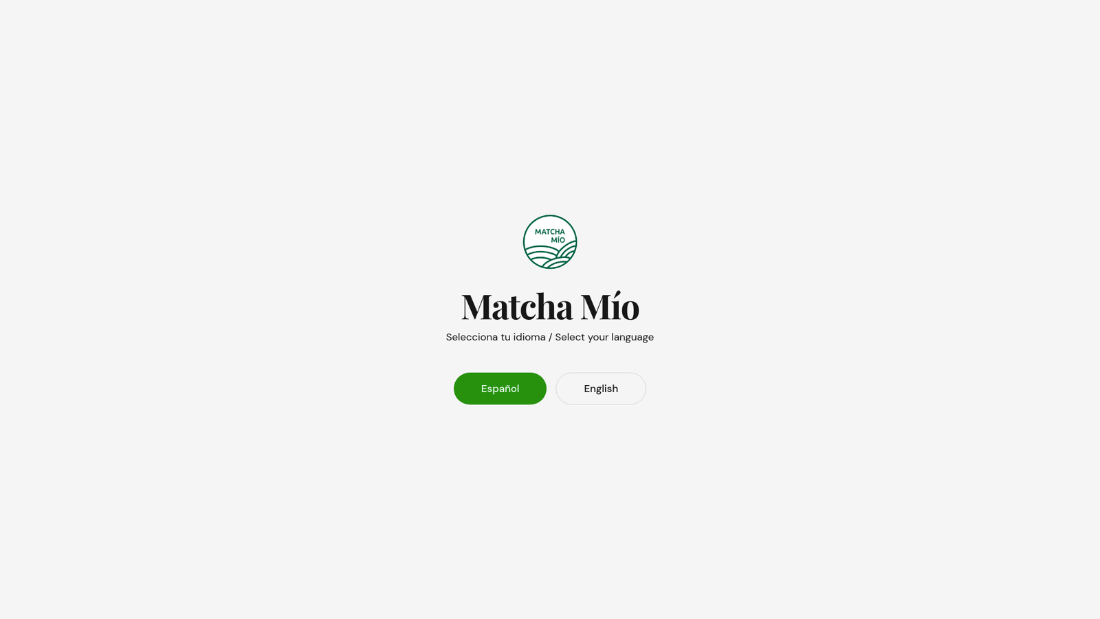 Matcha mío