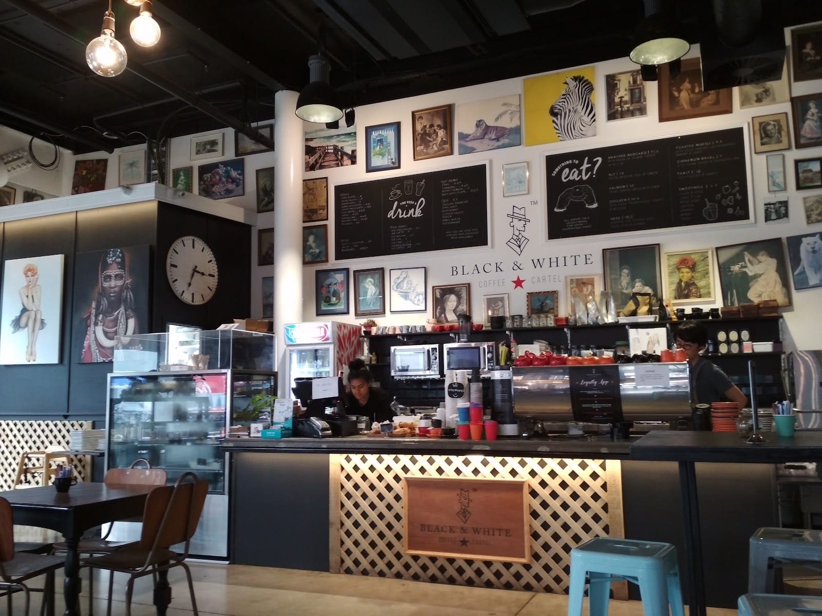 Black and White Coffee Cartel