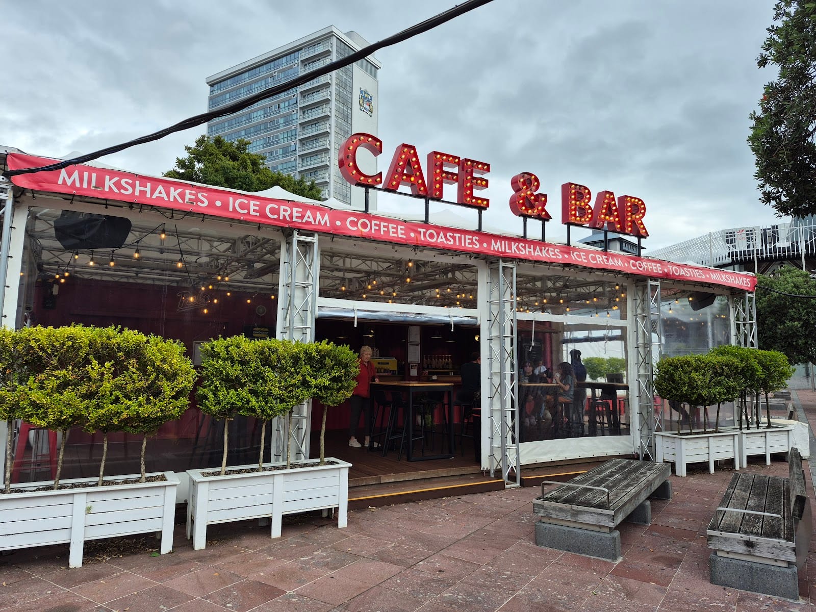 Container in the Square Café