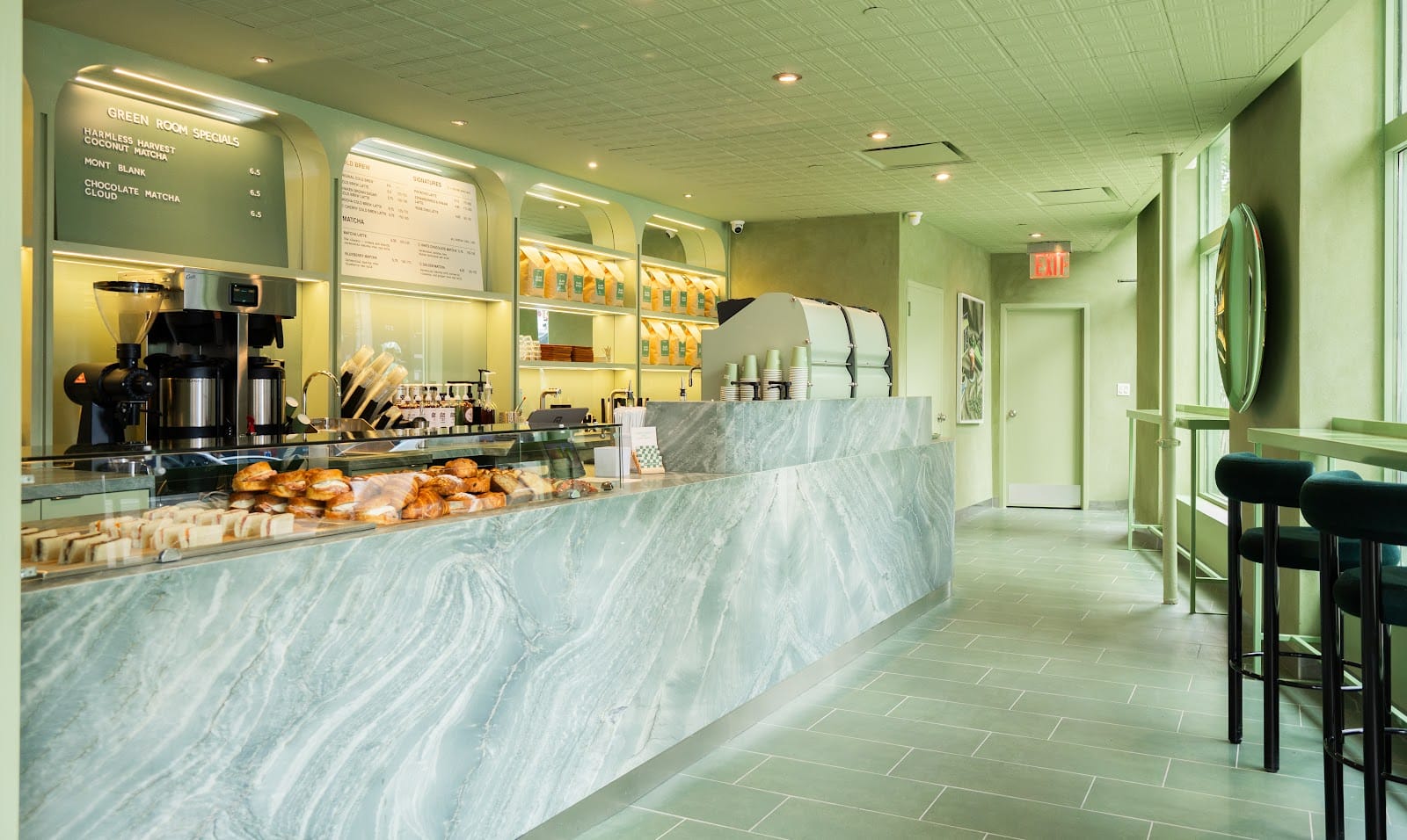 The Green Room by Blank Street Coffee