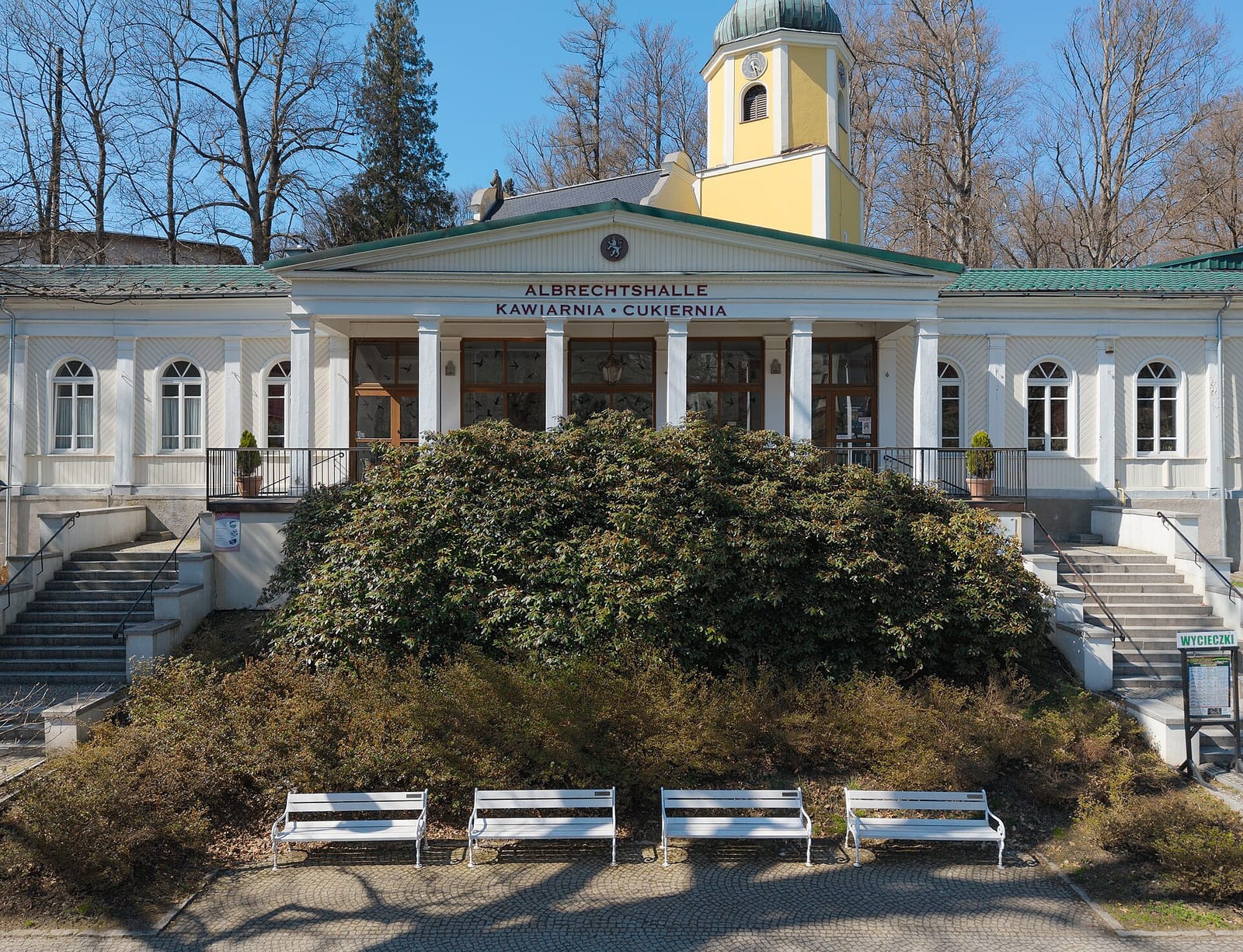 Kawiarnia Wiedeńska - Albrechtshalle - Lądek Zdrój