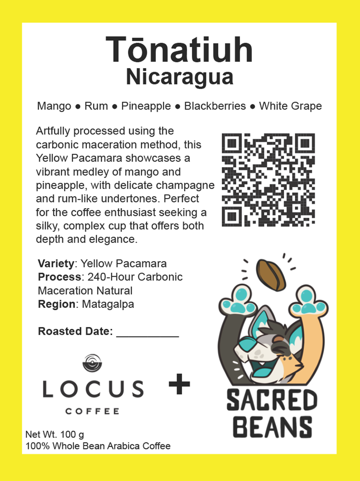 Sacred Beans Coffee