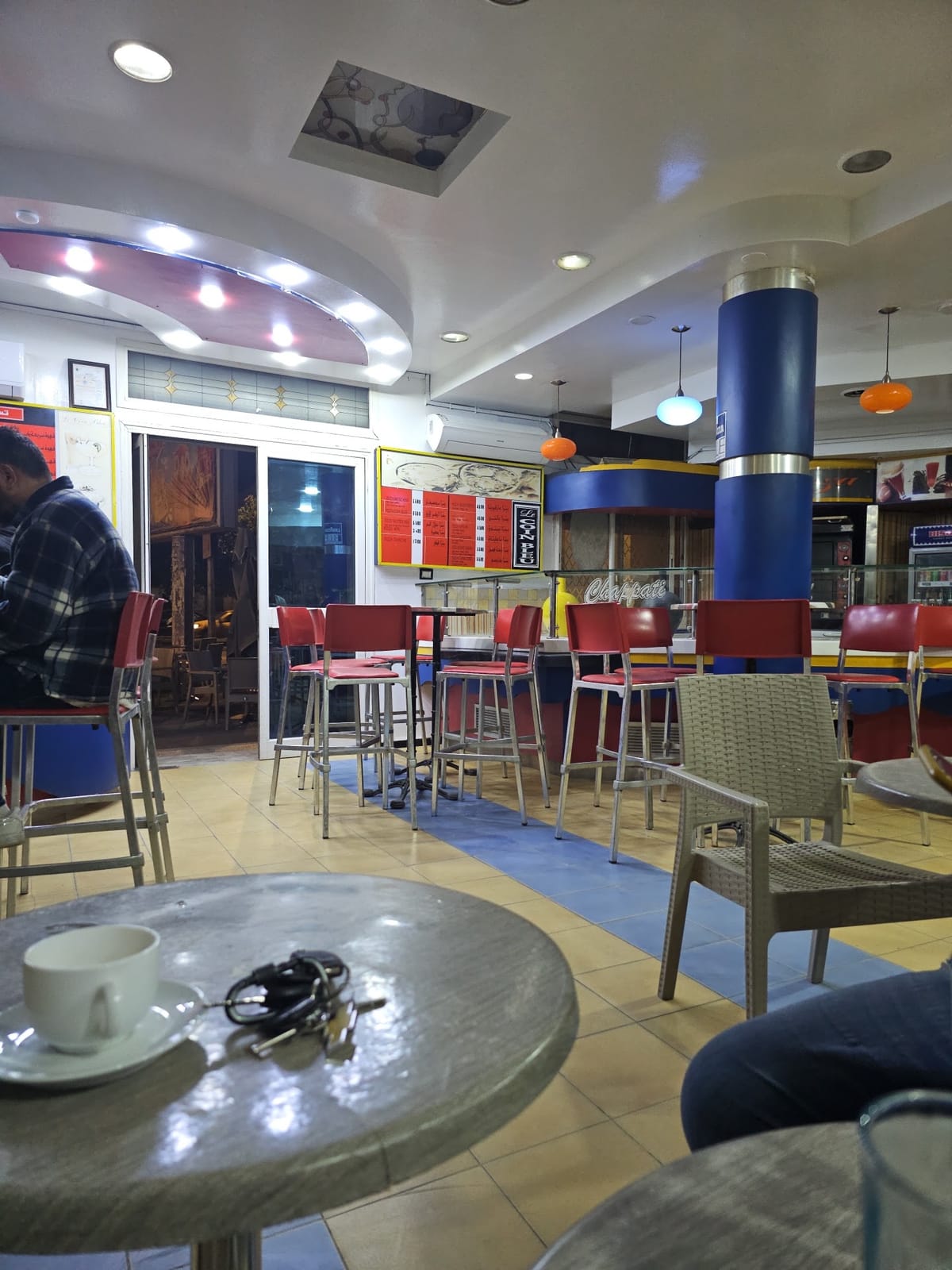café coin bleu