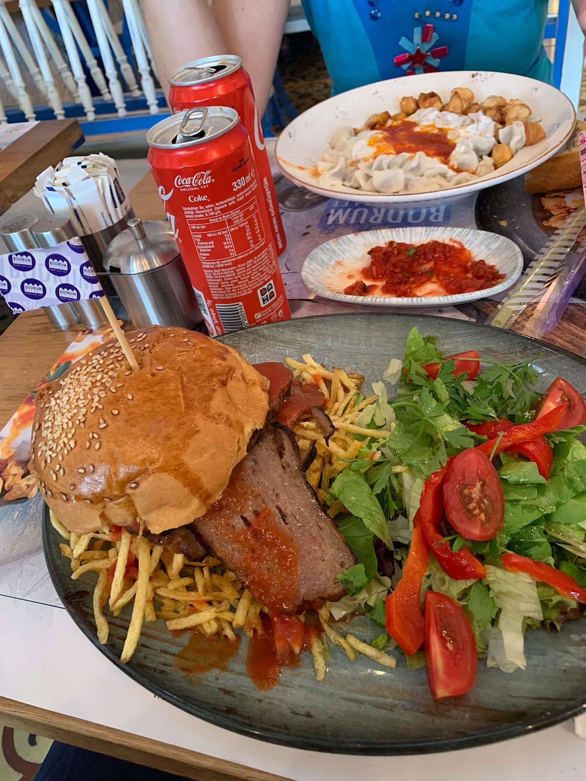 Alaçatı Bubble Waffle kızarmış Dondurma