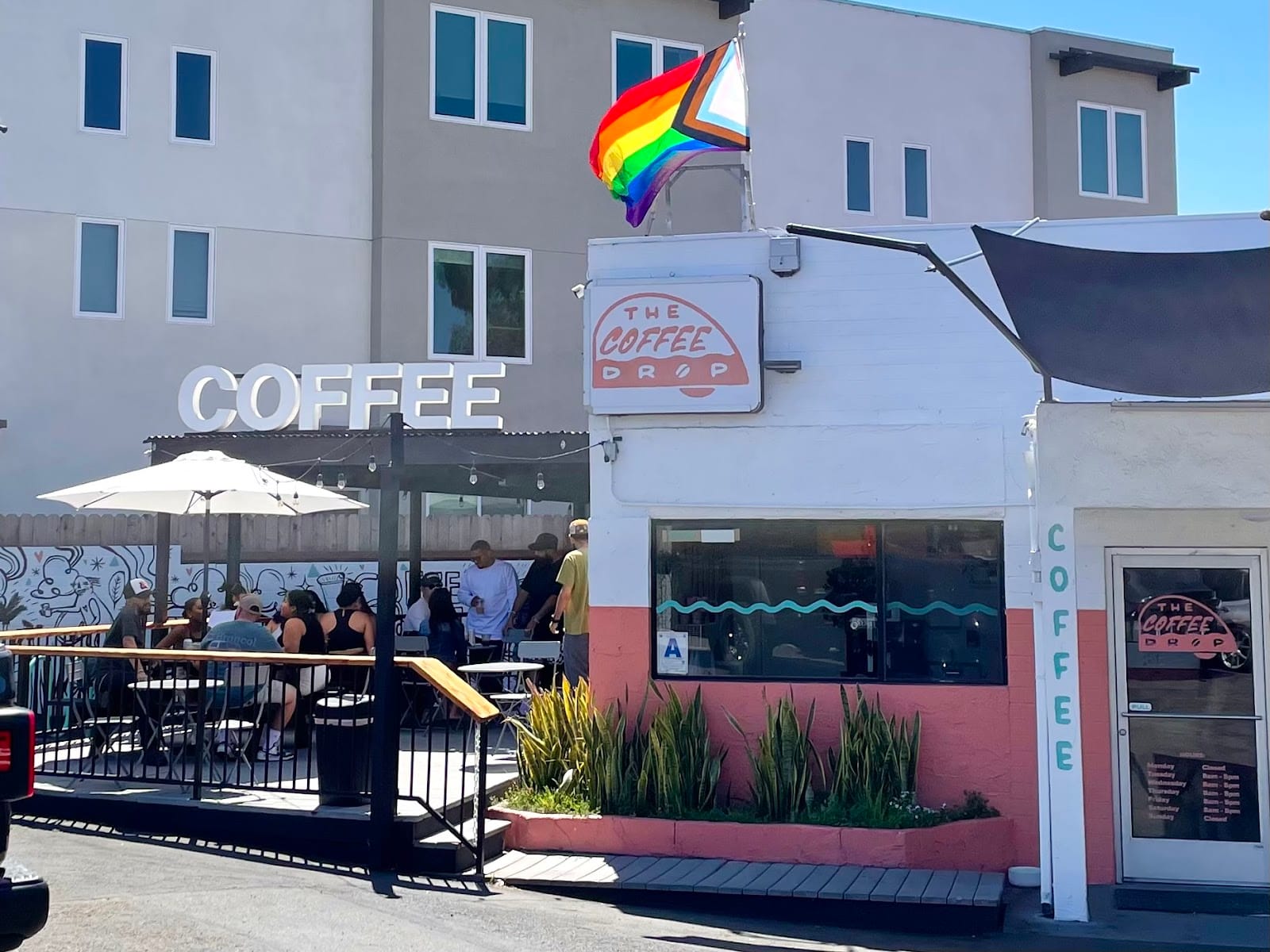 Coffee drop