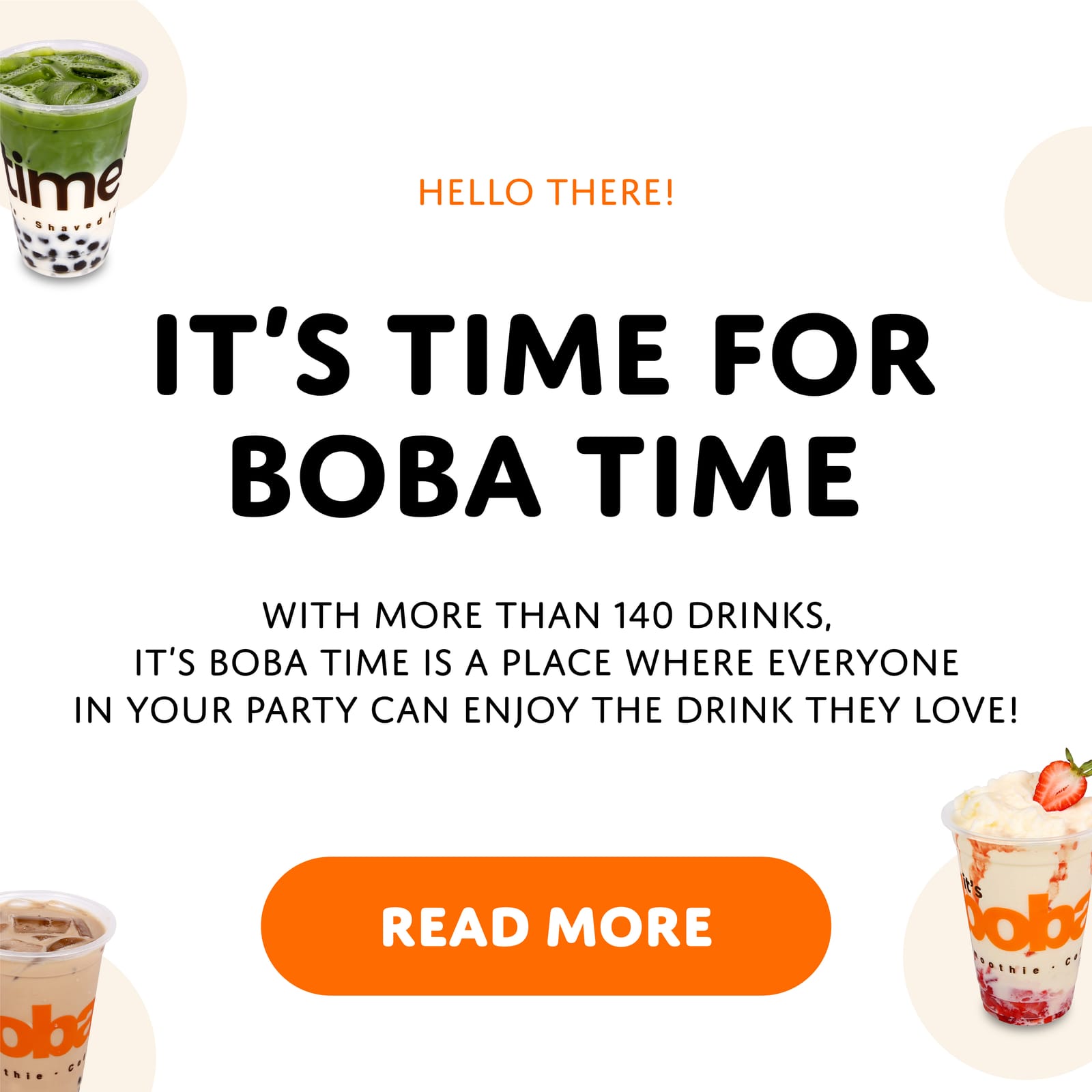 It's Boba Time