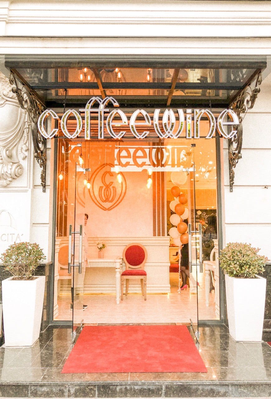 Coffee and wine