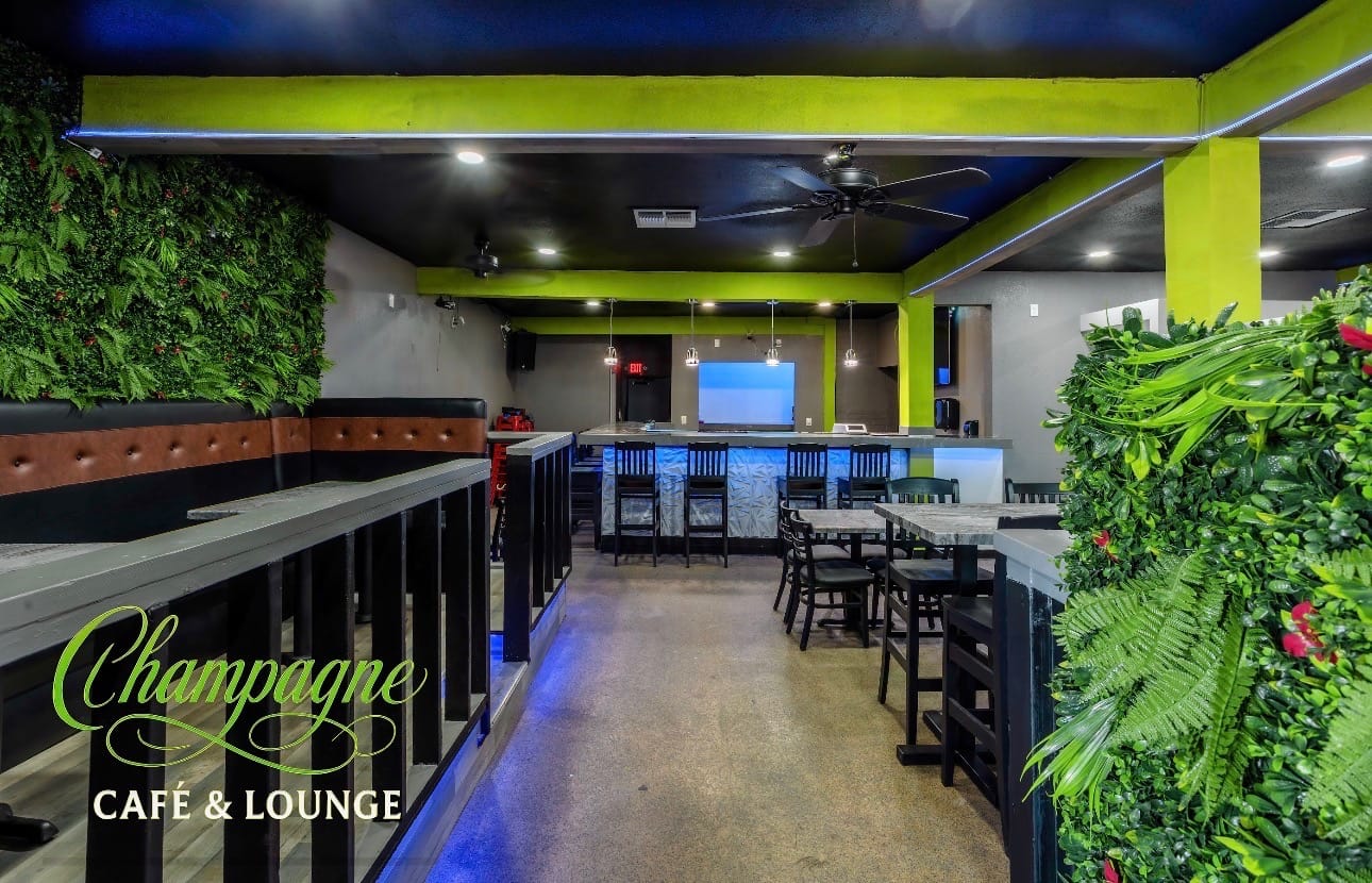 Champagne cafe and lounge