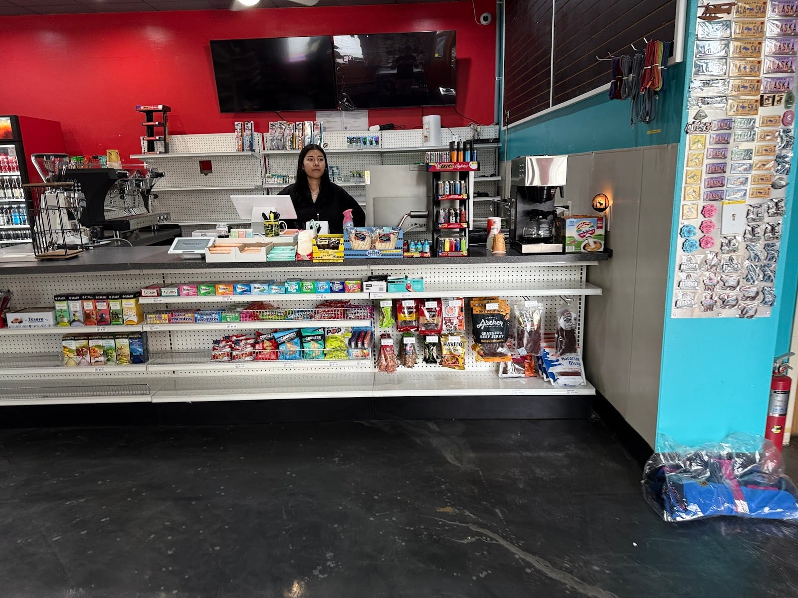The Last Frontier convenience, gift Cafe
