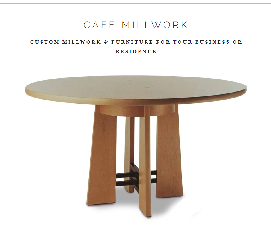 Cafe Millwork