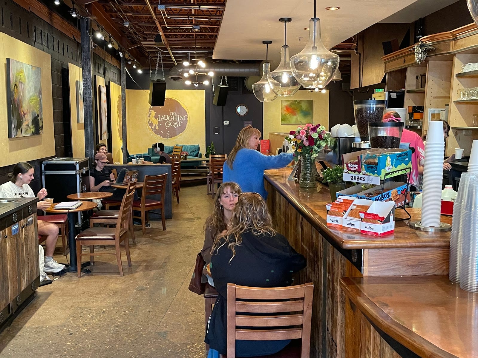 Laughing Goat Coffeehouse at Norlin Library