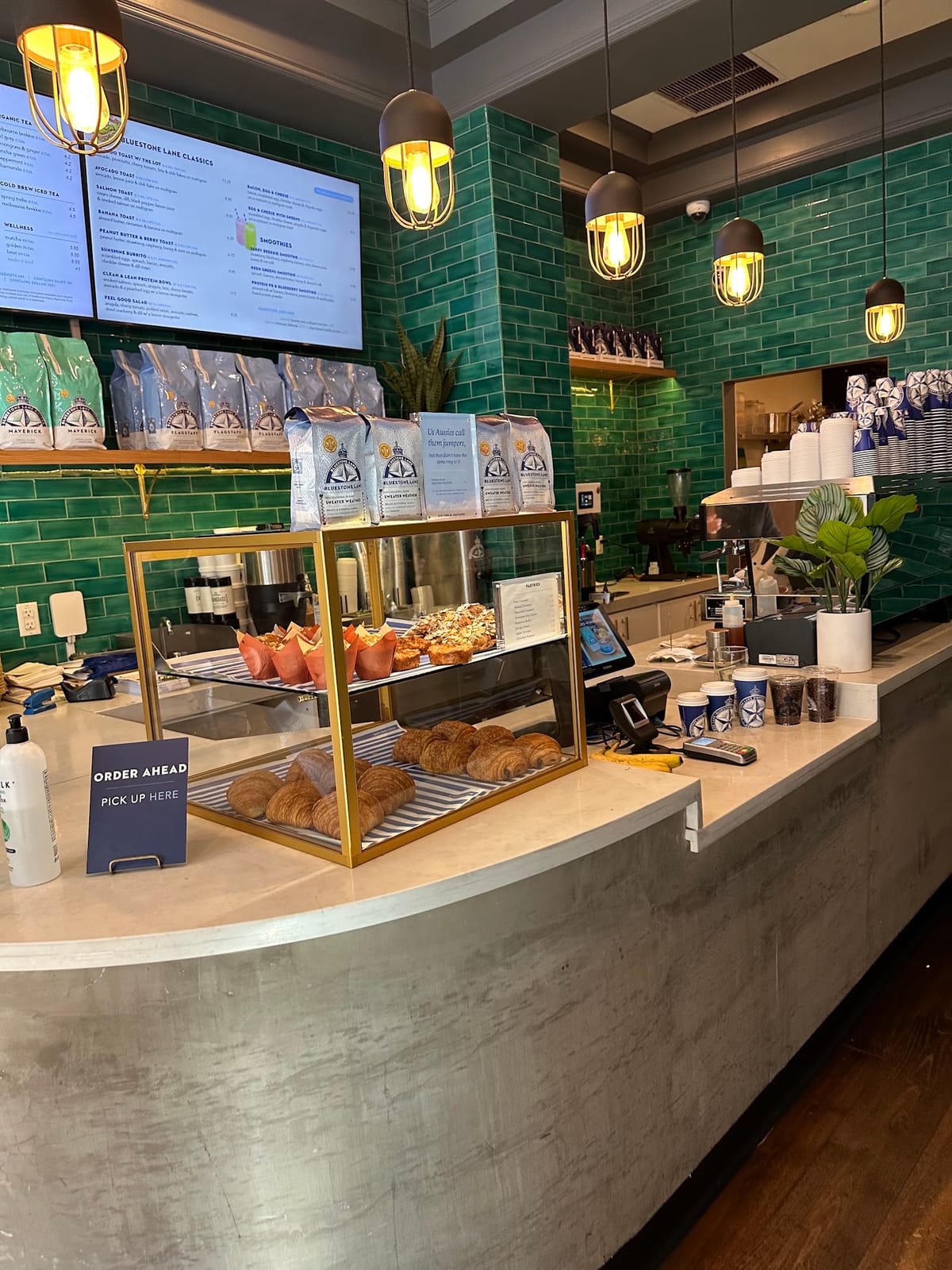 Bluestone Lane Theatre District Coffee Shop