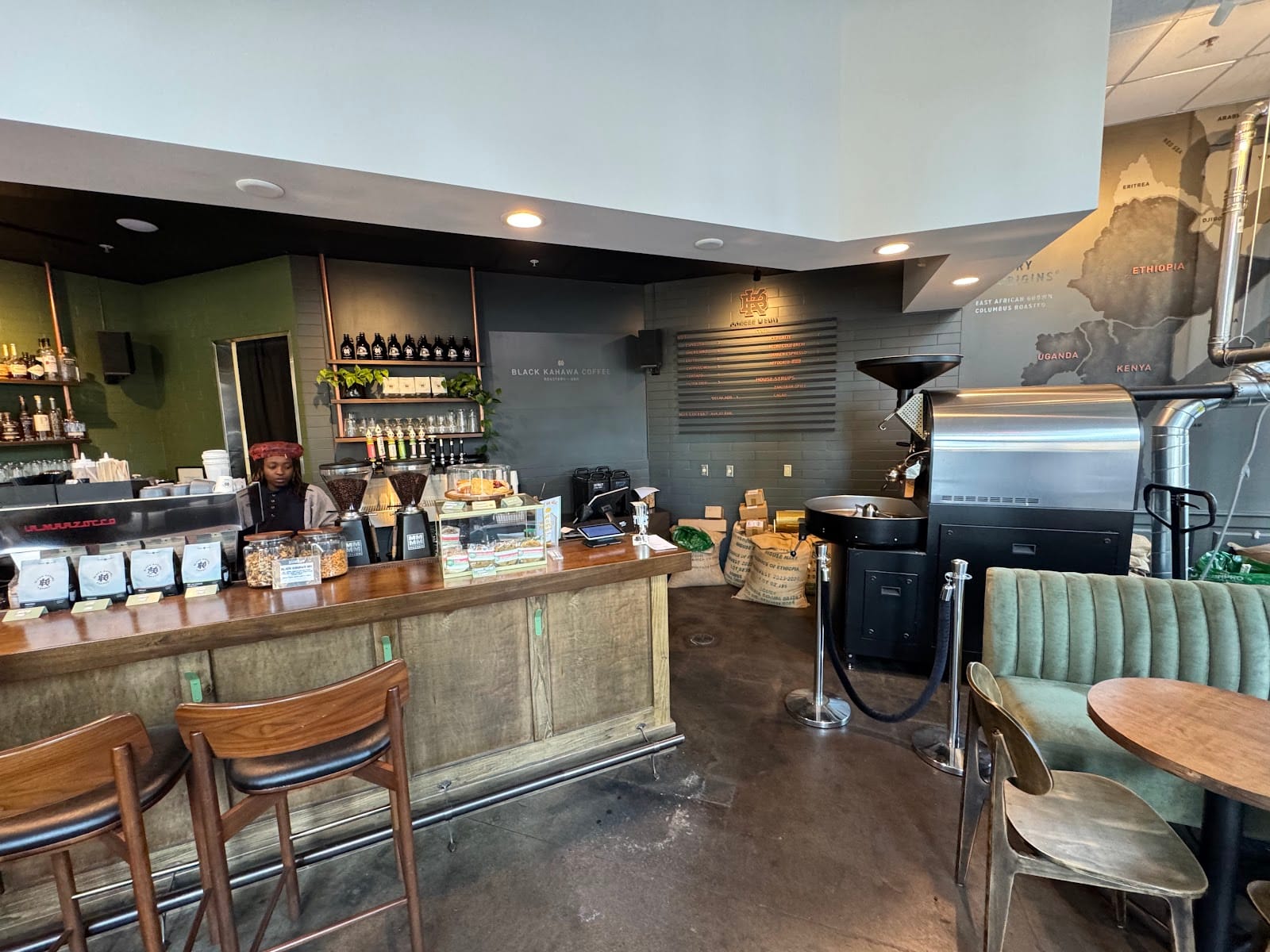 Black Kahawa Coffee: roastery + bar