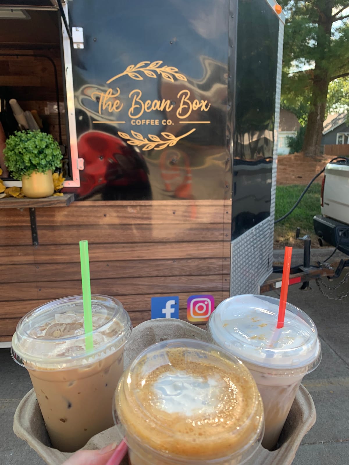 The Bean Box Coffee Trailer