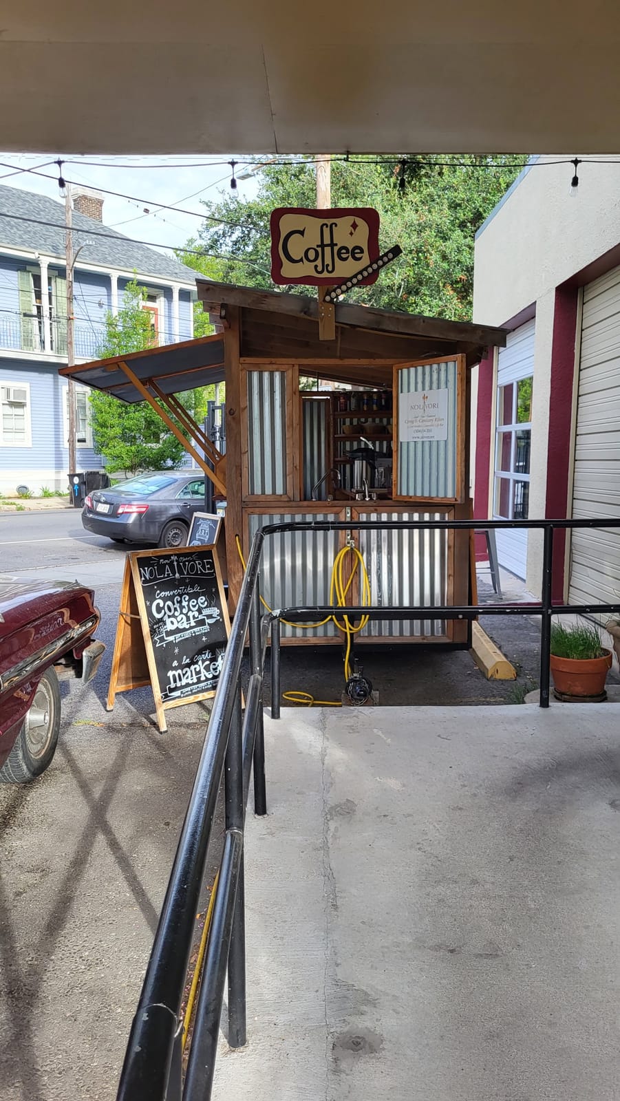 Convertible Coffee Bar