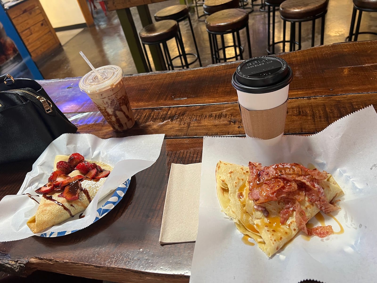 Bad Cat Coffee, Crepes, & Bagel Sammiches