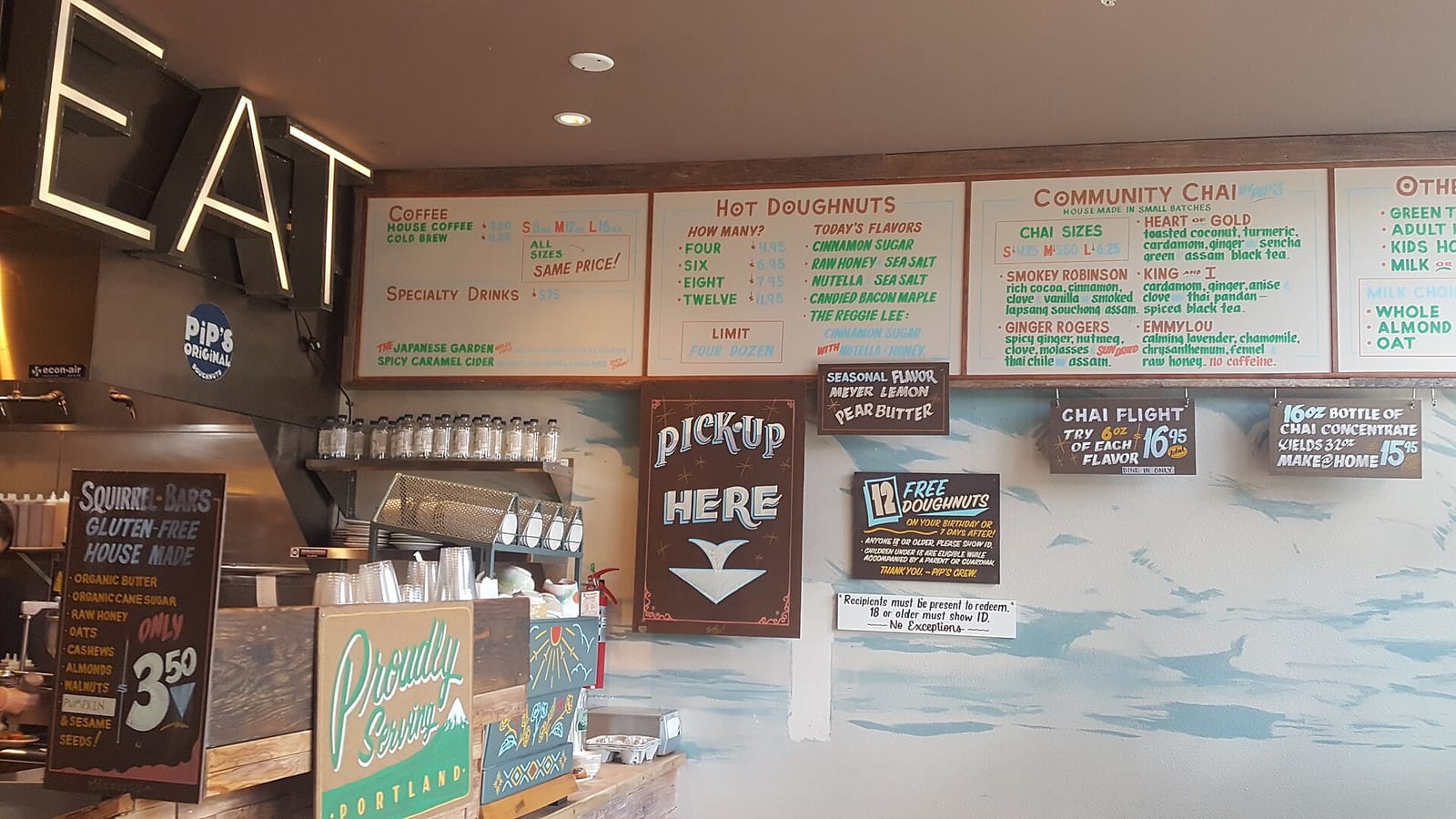 Pip's Original Doughnuts and Chai