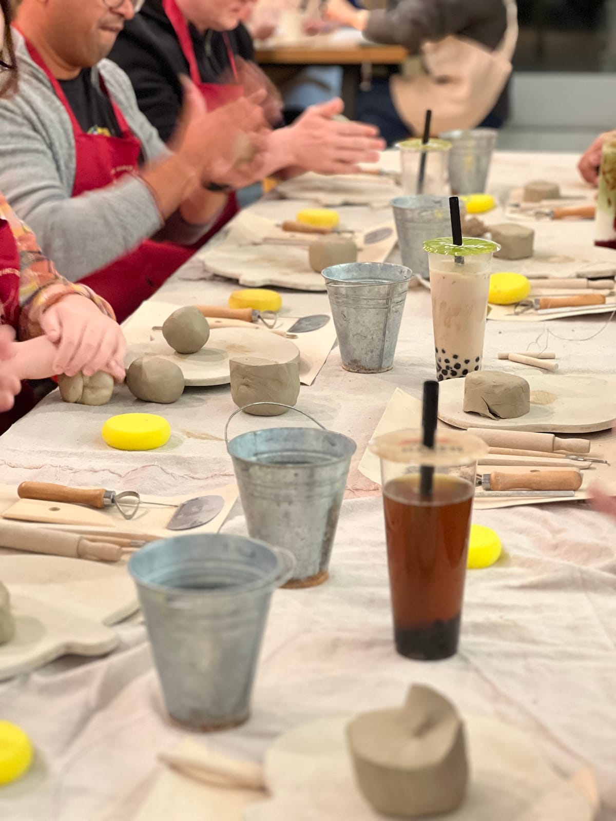 Chubby Hands Ceramic Workshop & Event @Jiaren Cafe