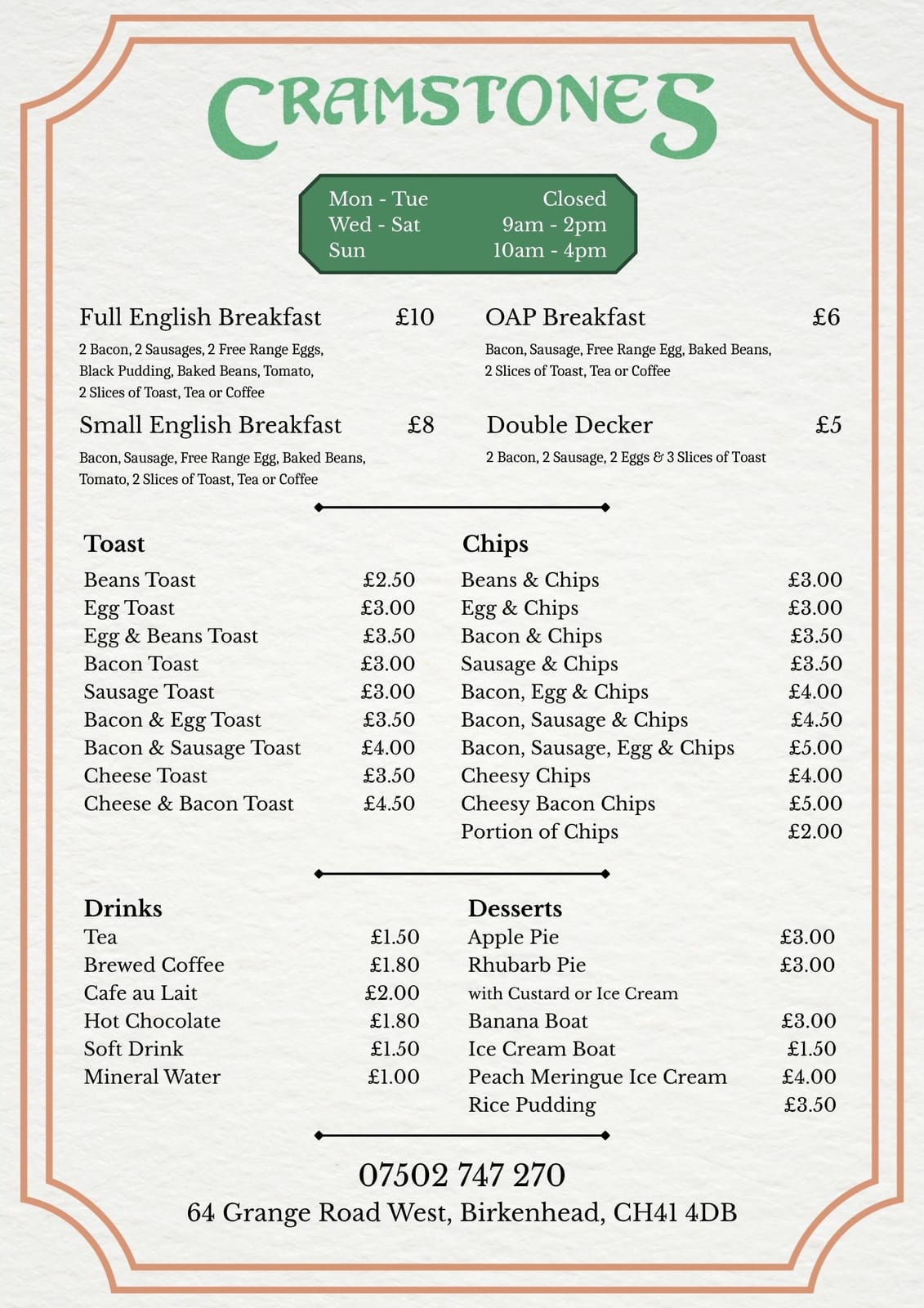Cramstones Cafe photo 3