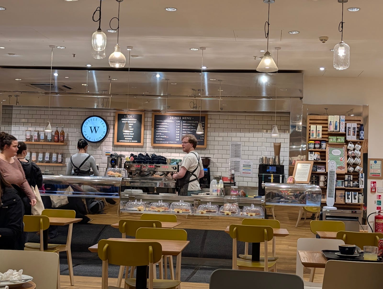 Cafe W at Waterstones