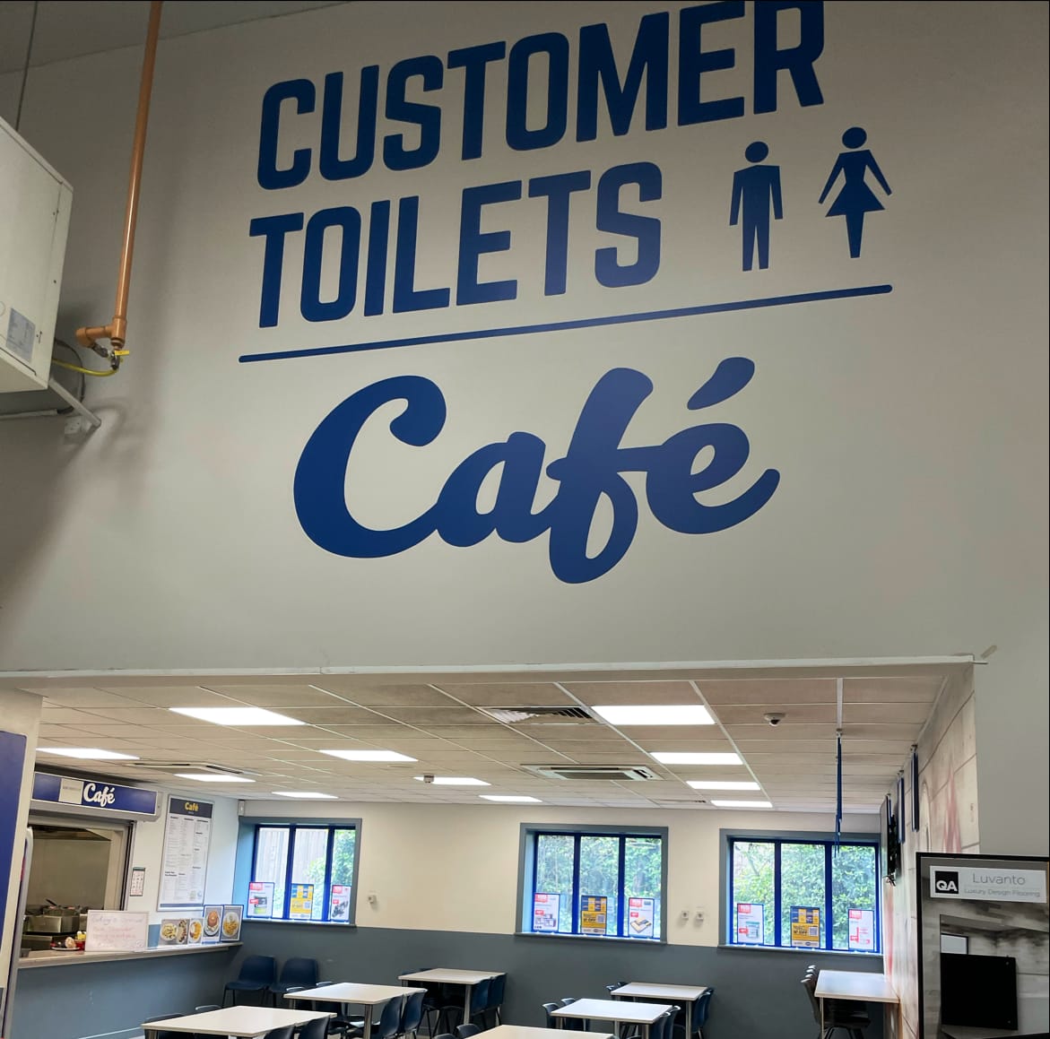Cafe indoor SELCO BUILDERS WAREHOUSE