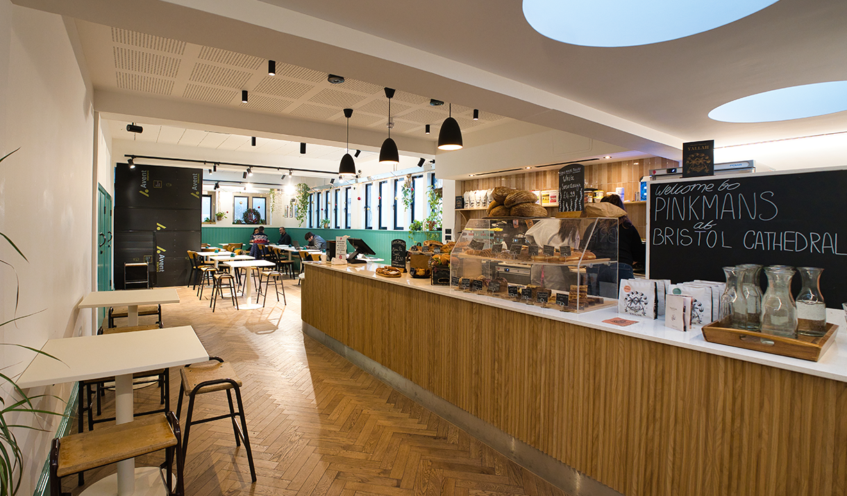 Pinkmans Cafe + Bakery Bristol Cathedral