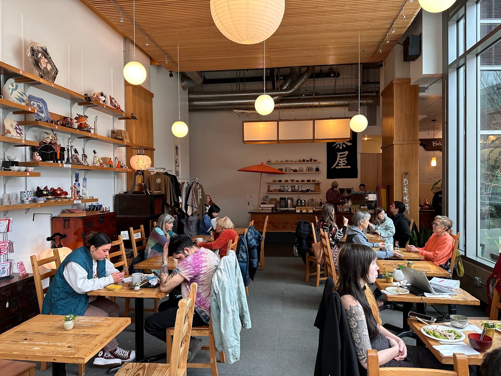 Behind the Museum Café